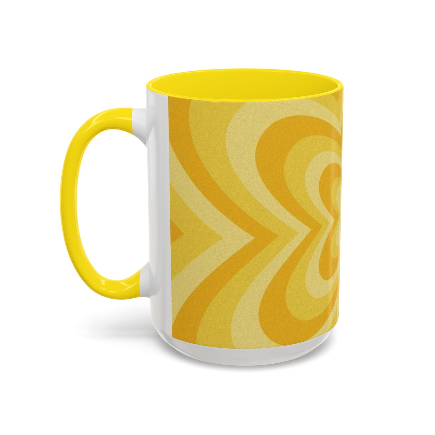 YELLOW FLOWER COFFEE MUG