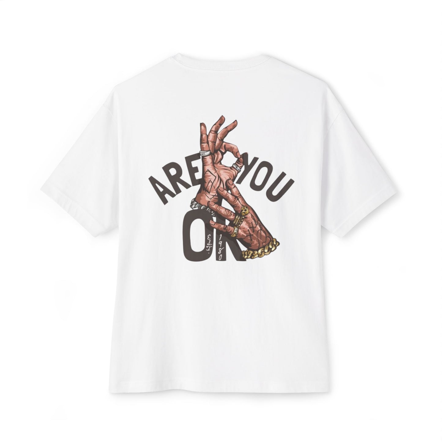 ARE YOU OK OVERSIZE BOXY TEE