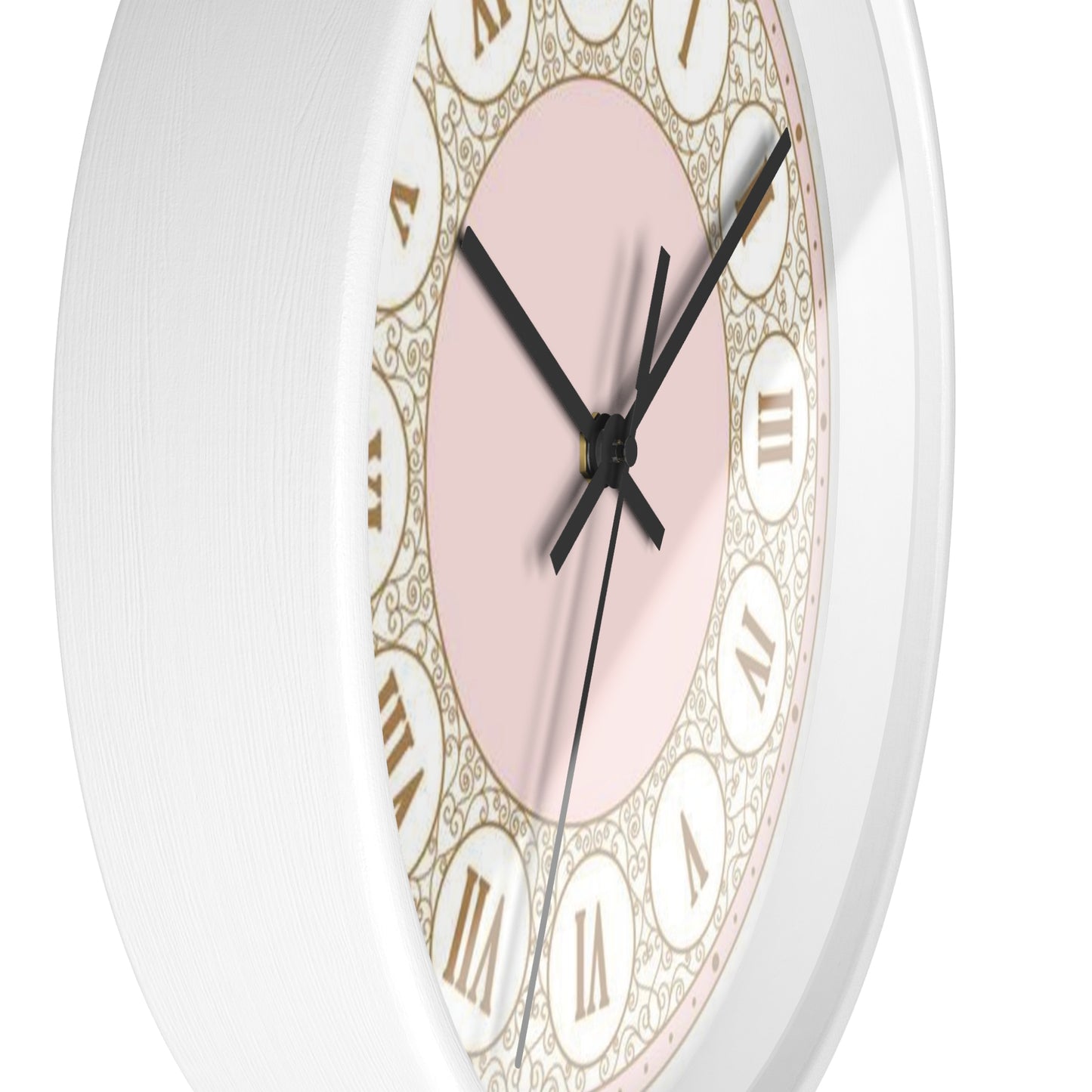 PINK ROMAN NUMBER CLOCK