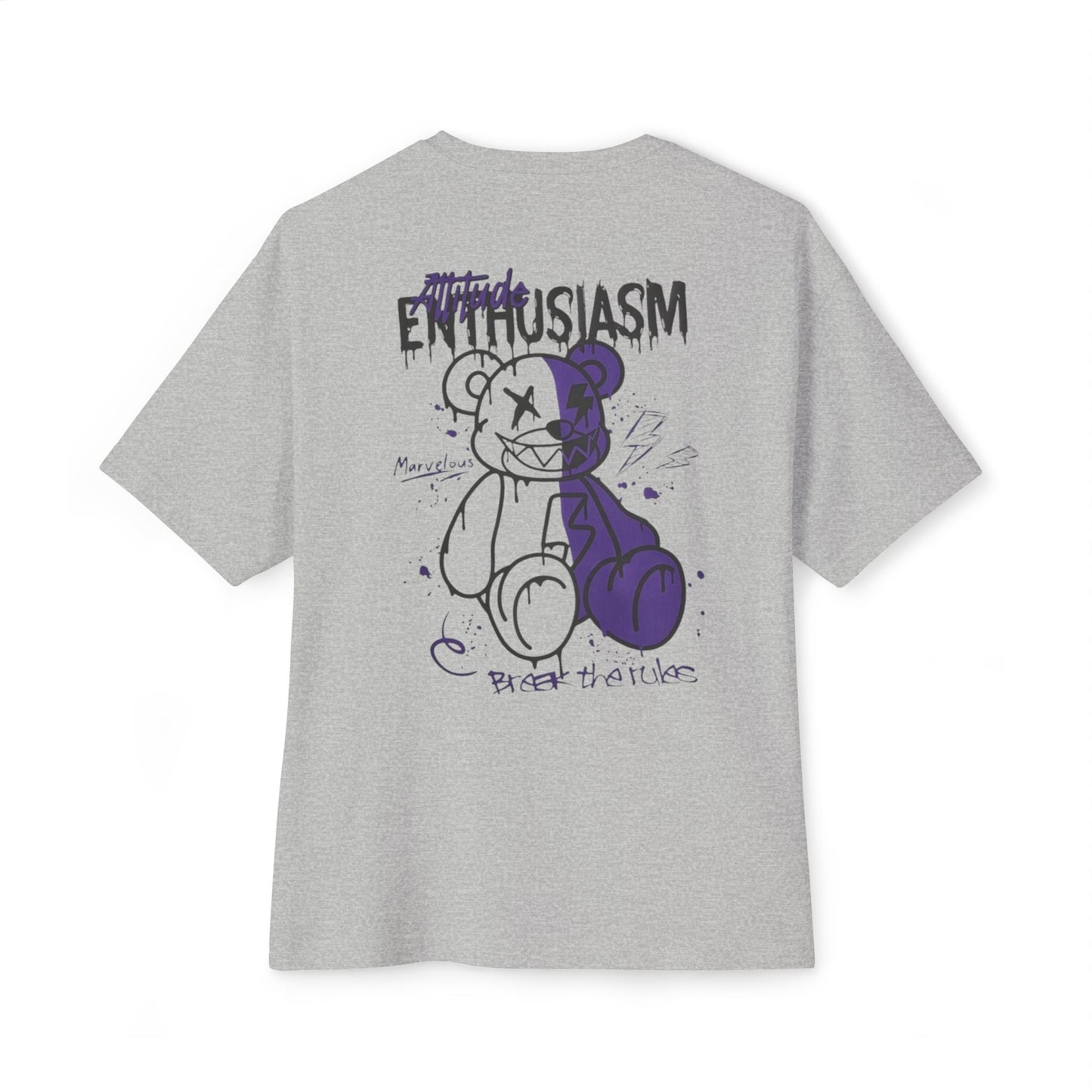 ATTITUDE ENTHUSIASM OVERSIZE BOXY TEE