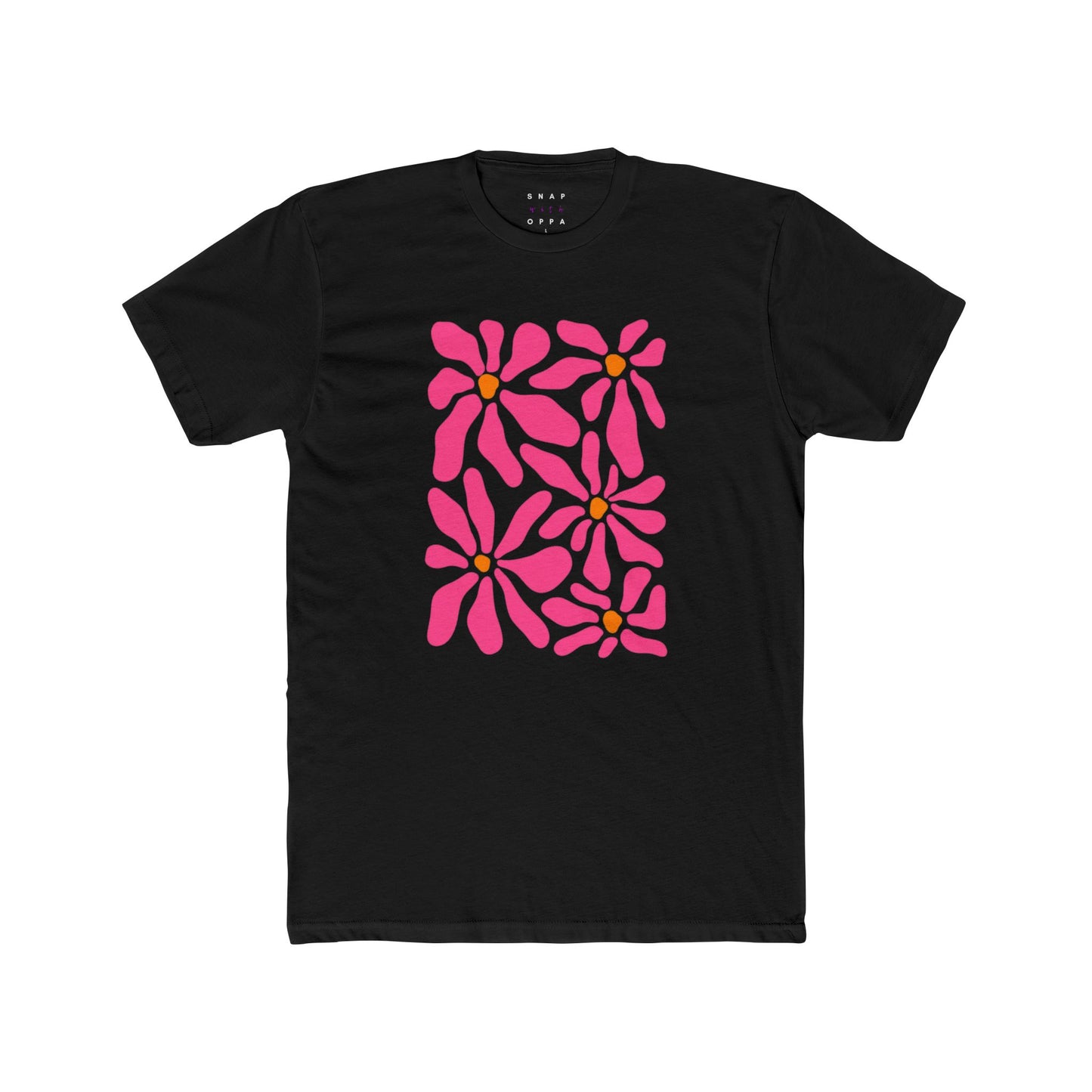 PINK Cotton Crew Tee