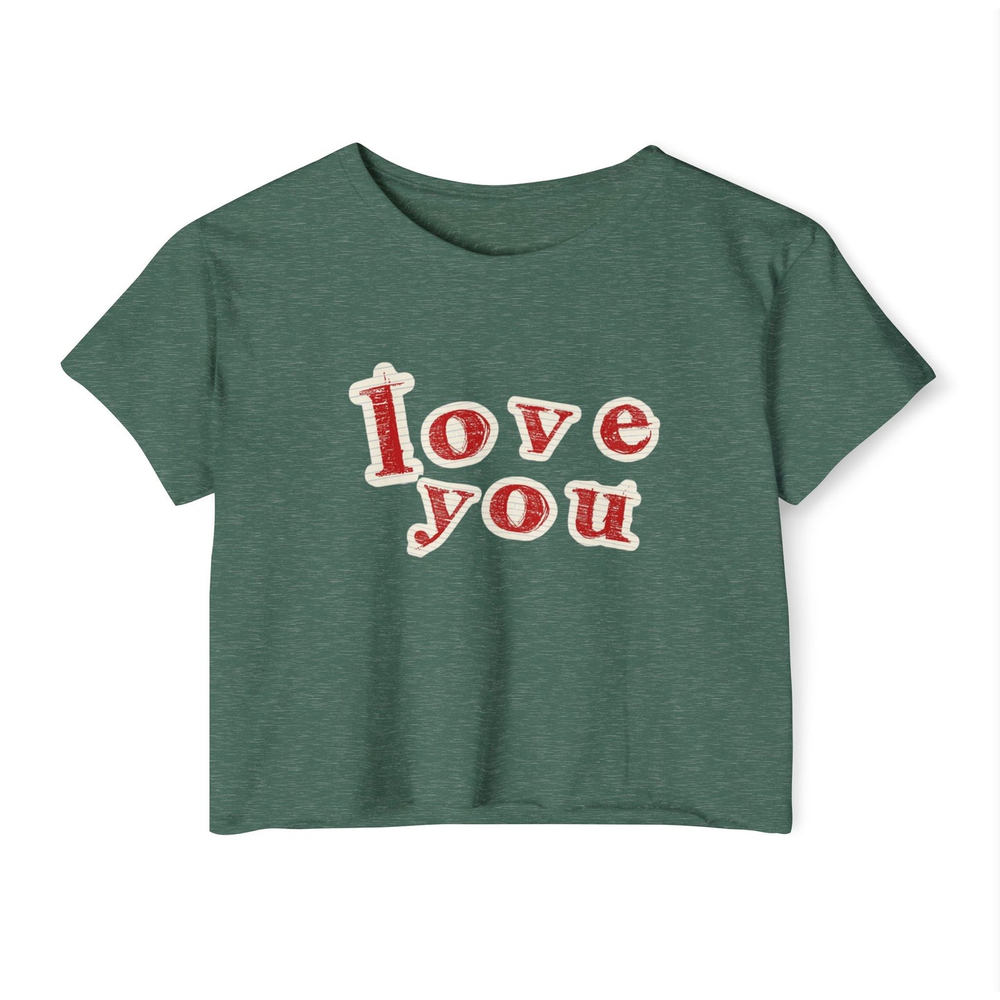 LOVE YOU CROP TOP