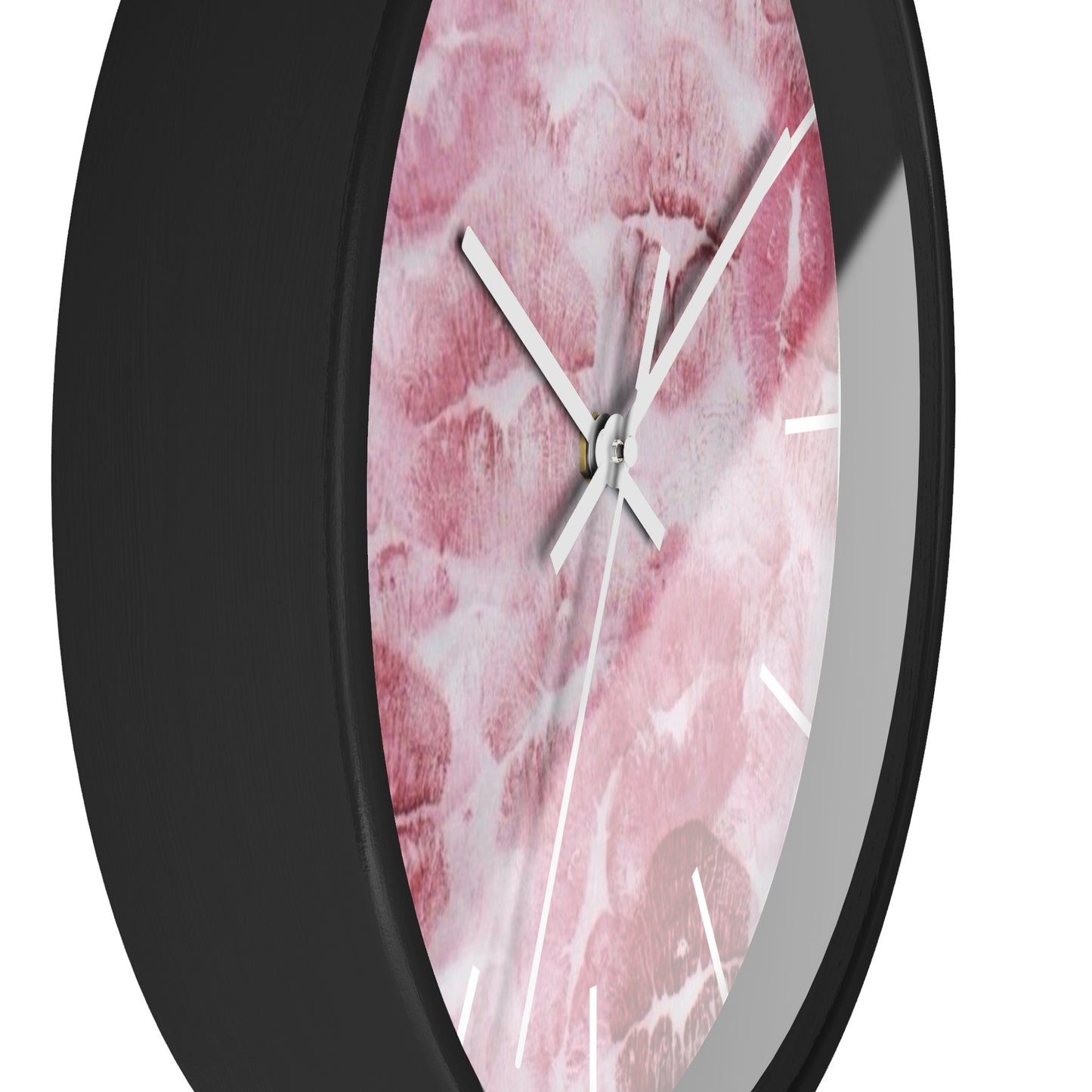 LIP PRINT WALL CLOCK