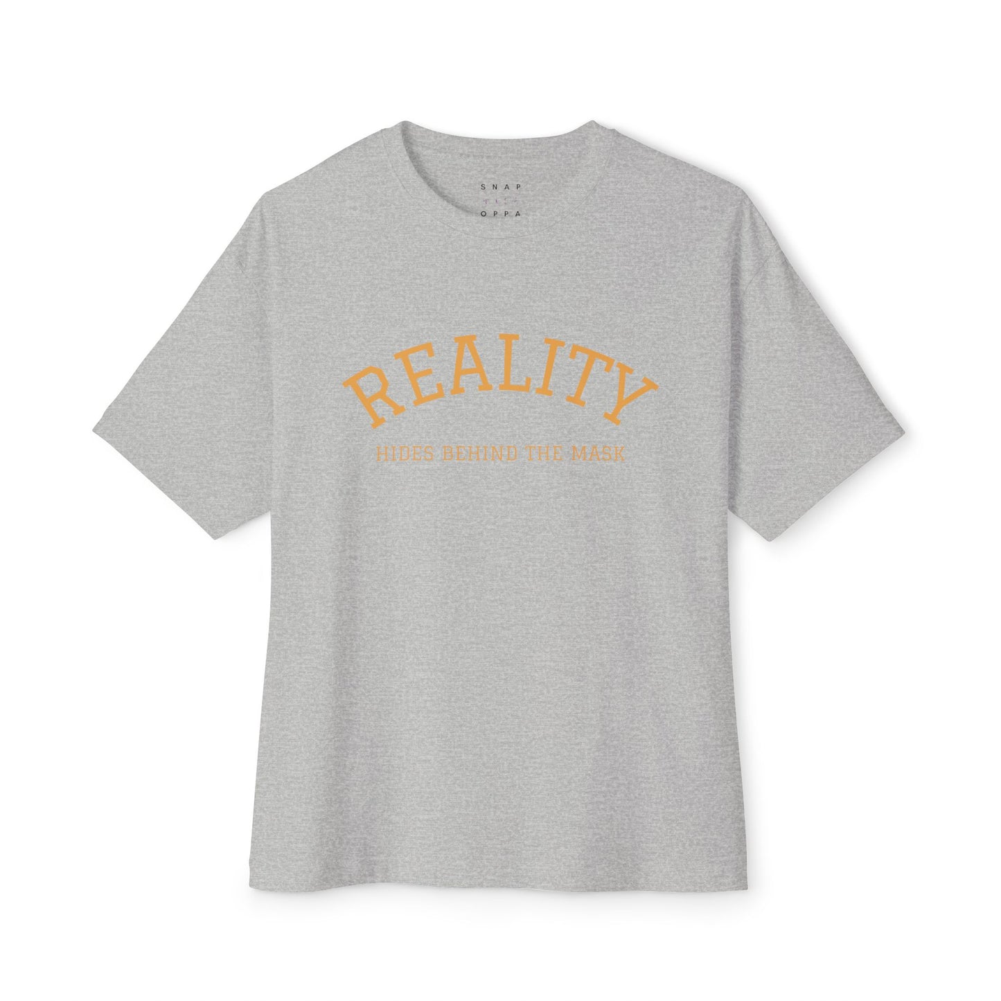 REALITY Unisex Oversized Boxy Tee