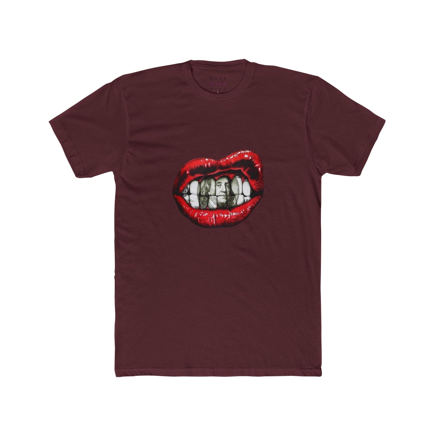 DOLLAR SMIRK UNISEX CREW TEE