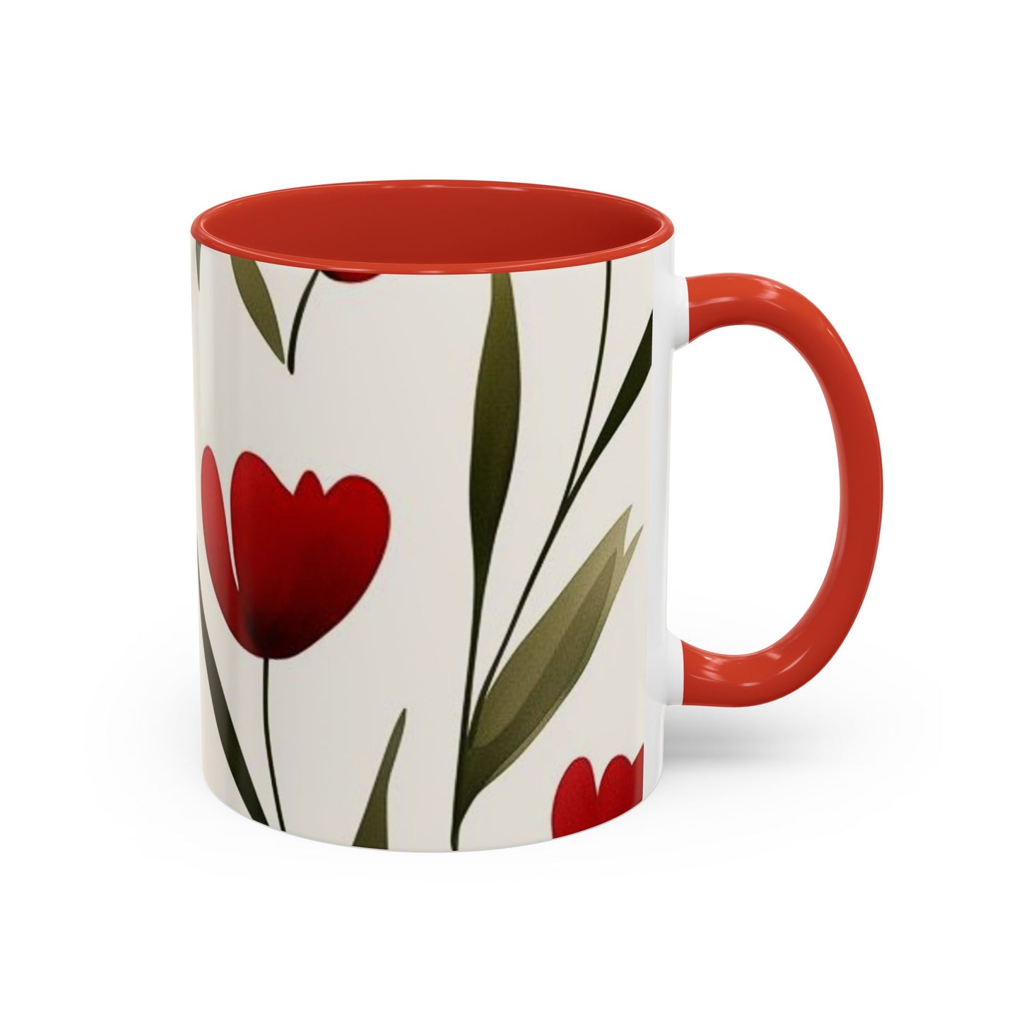FLORAL CREAMIC COFFEE MUG