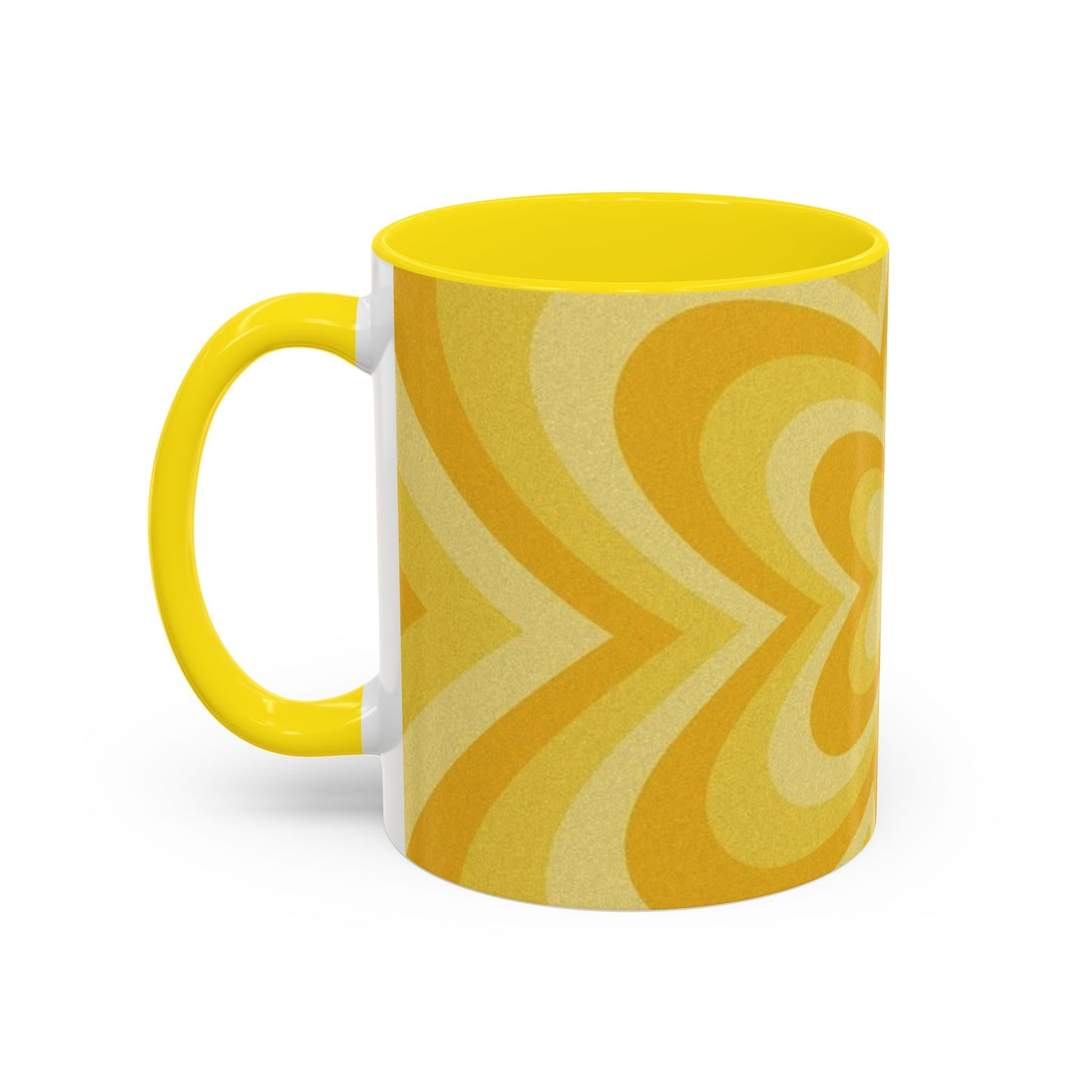 YELLOW FLOWER COFFEE MUG