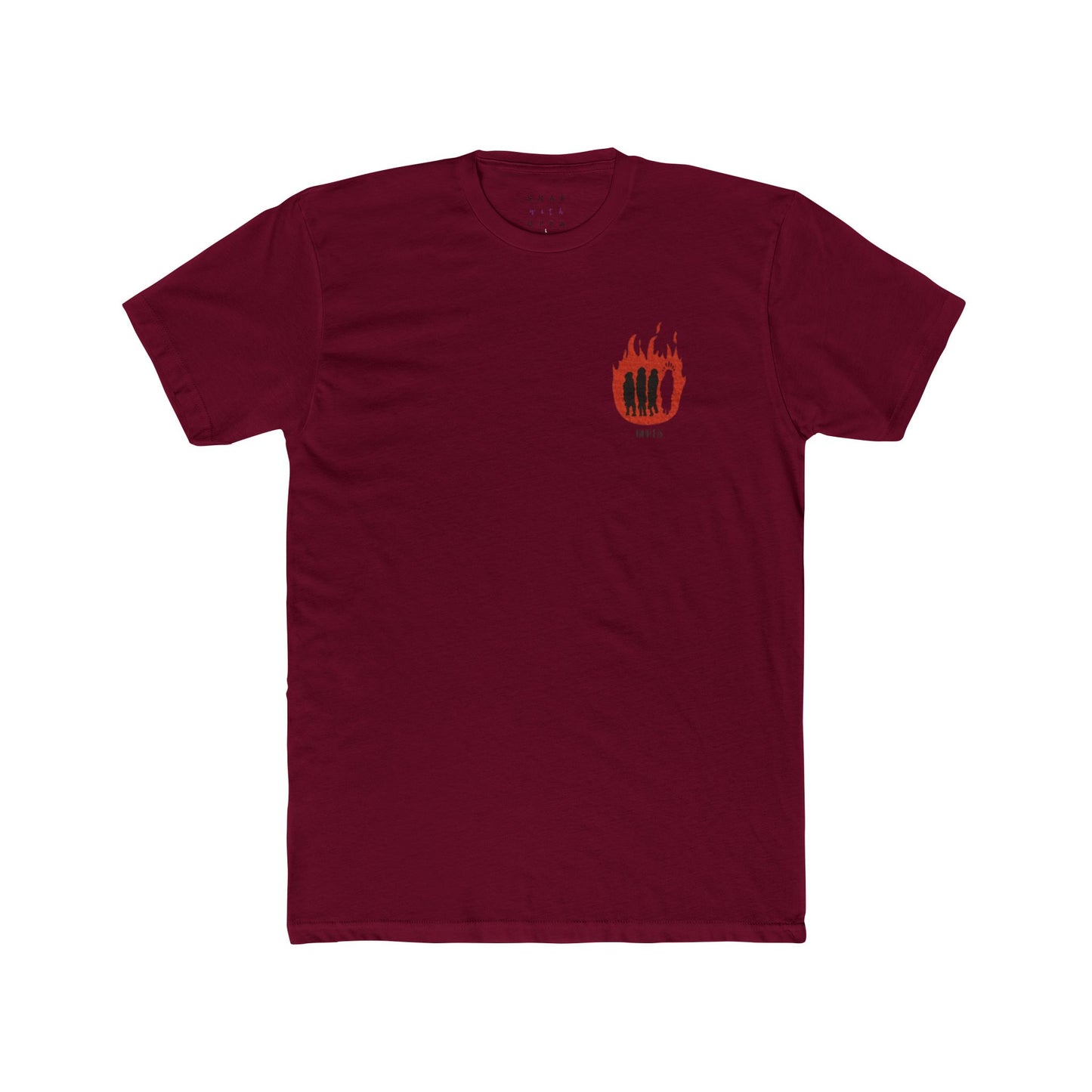 FLAME COTTON CREW TEE