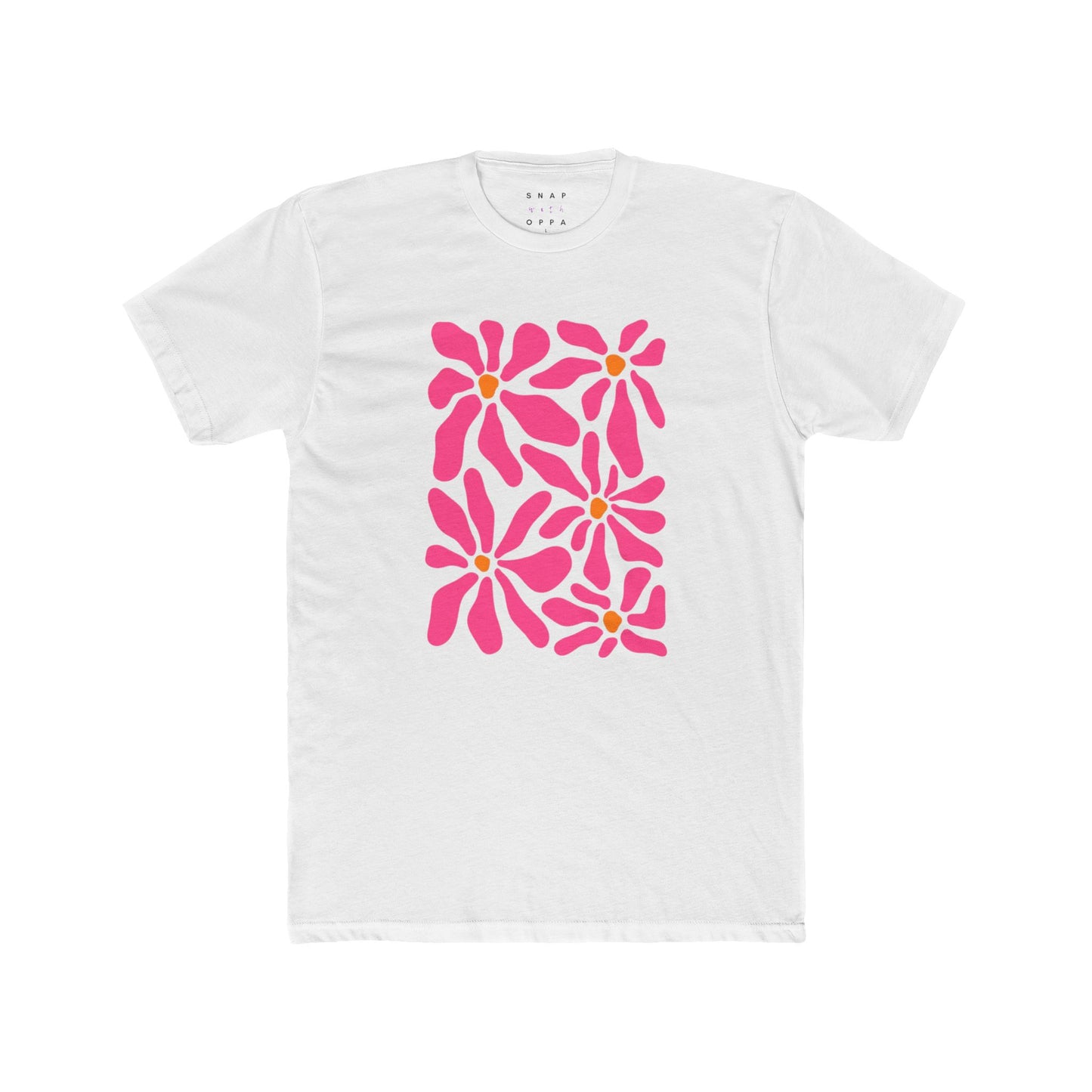 PINK Cotton Crew Tee