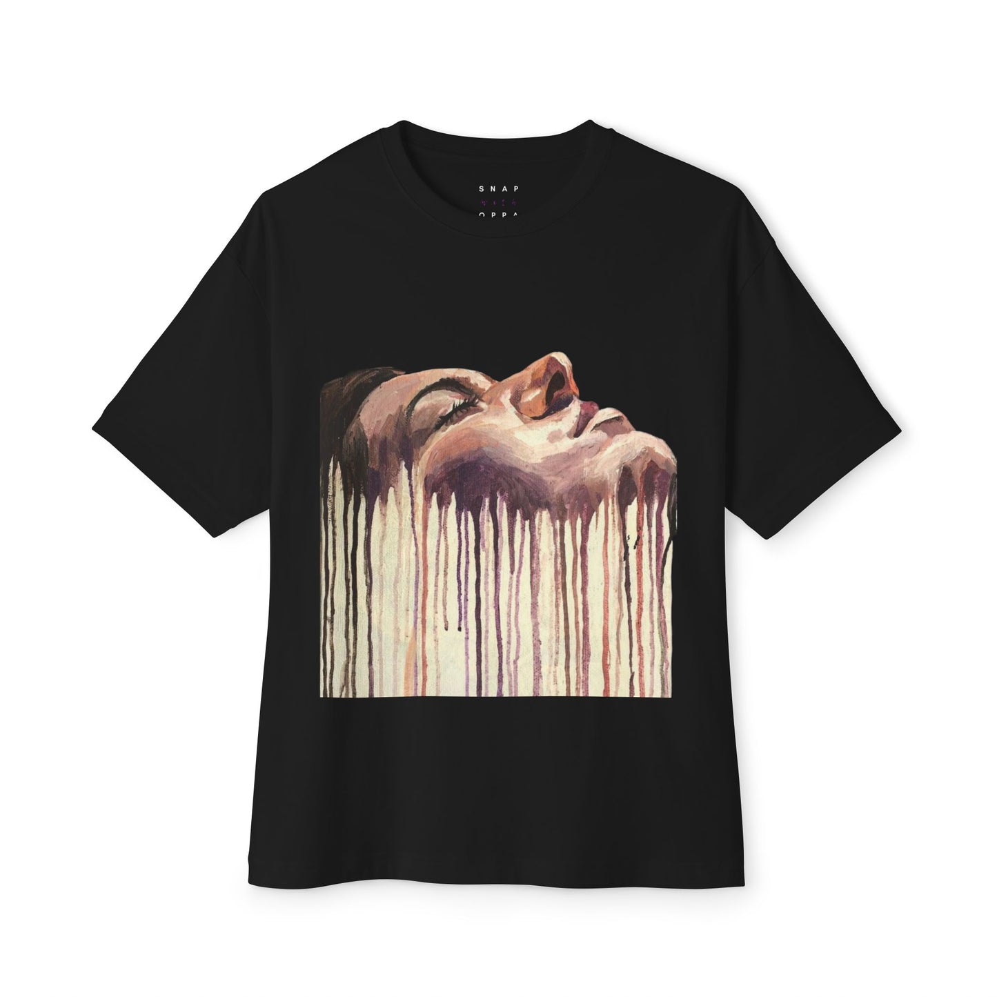 Melting Silence Unisex Oversized Boxy Tee