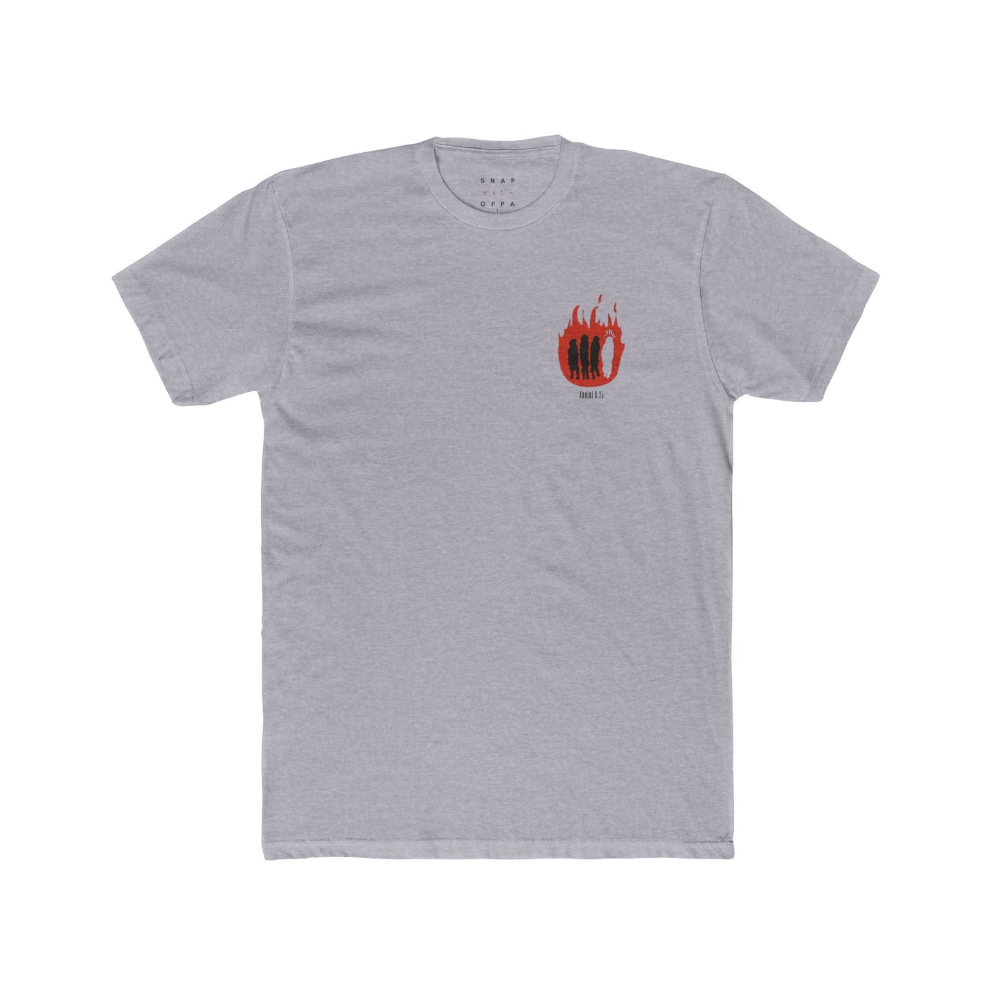 FLAME COTTON CREW TEE