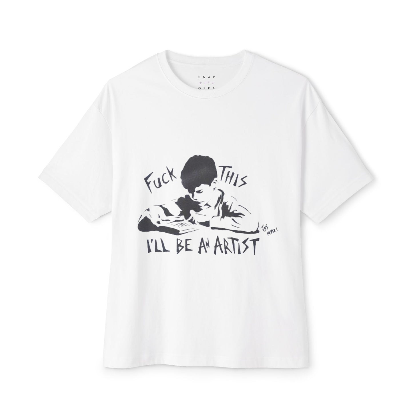 I"II BE A ARTIST Unisex Oversized Boxy Tee