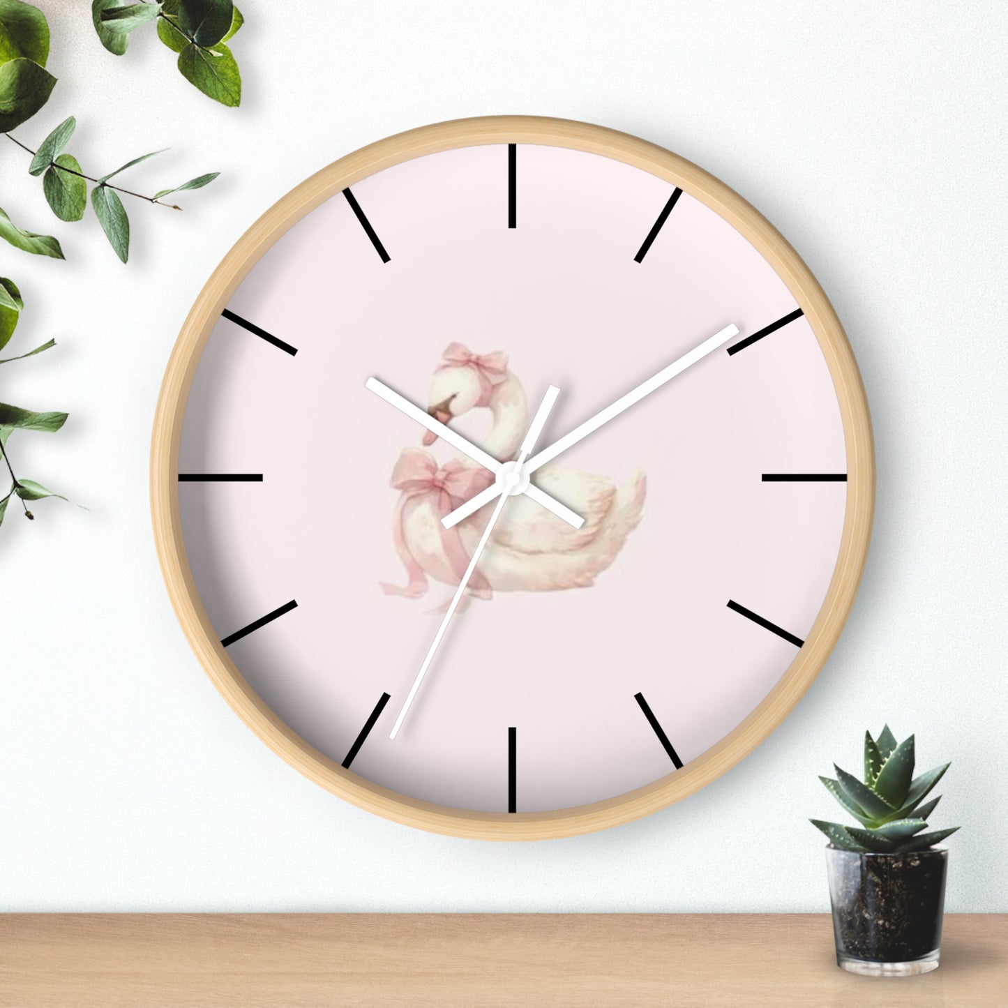 SWAN WALL CLOCK