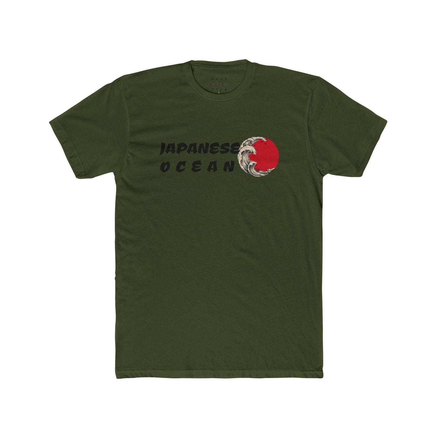 JAPANESE OCEAN UNISEX CREW TEE