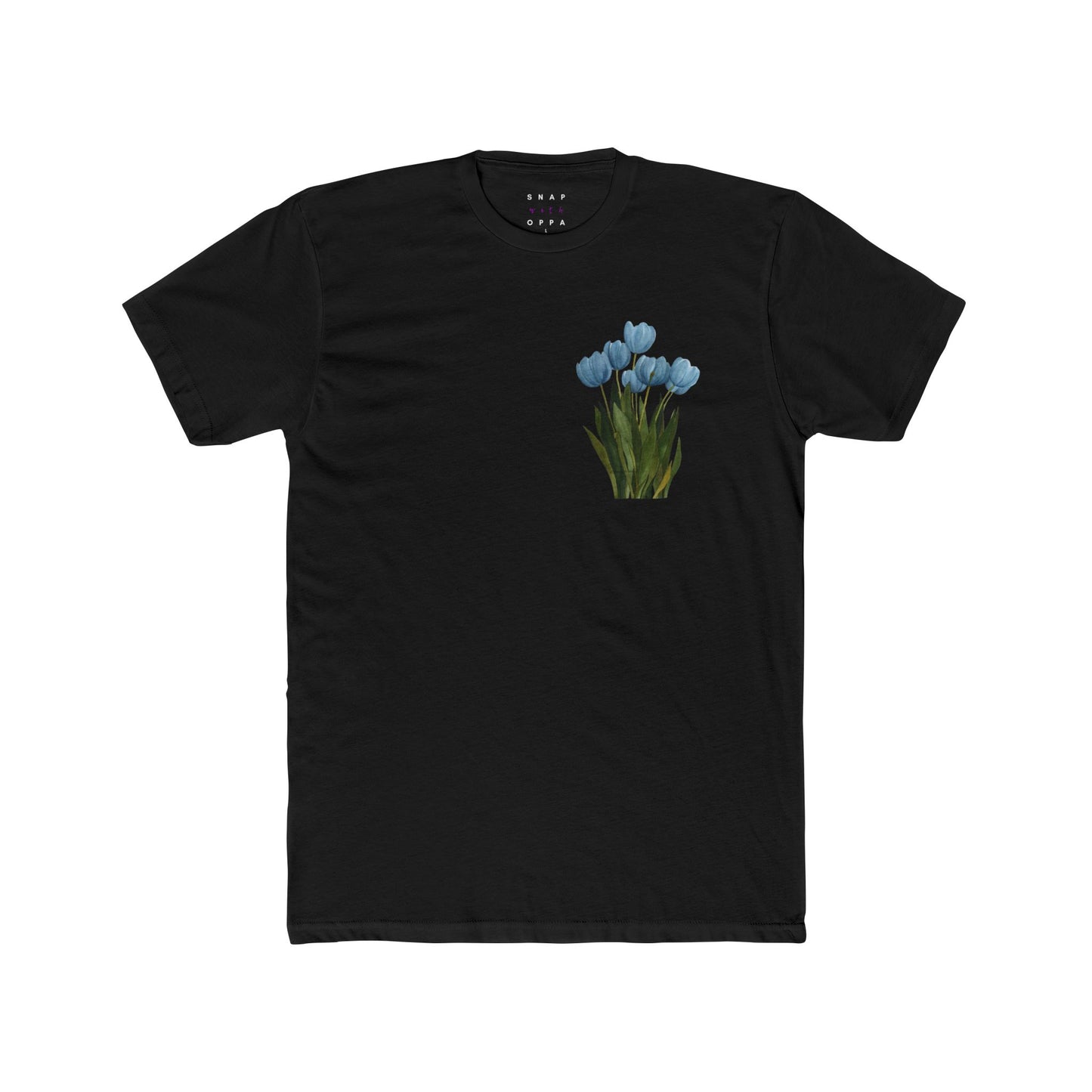 BLUE TULIP COTTON CREW TEE