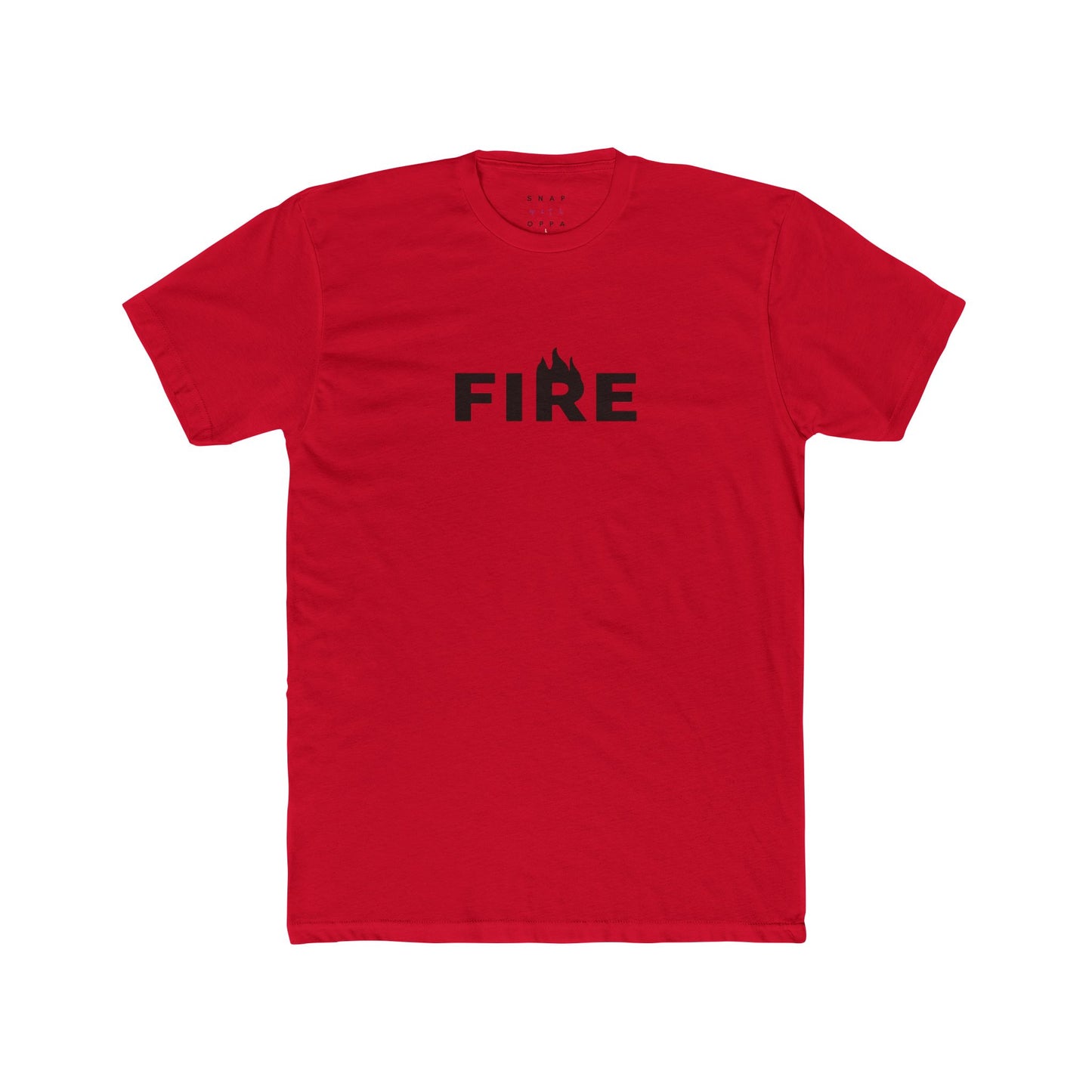 FIRE COTTON CREW TEE
