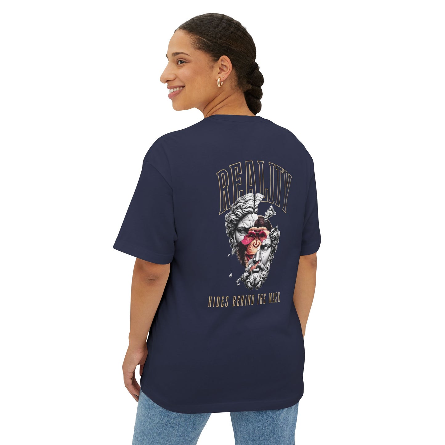 REALITY Unisex Oversized Boxy Tee