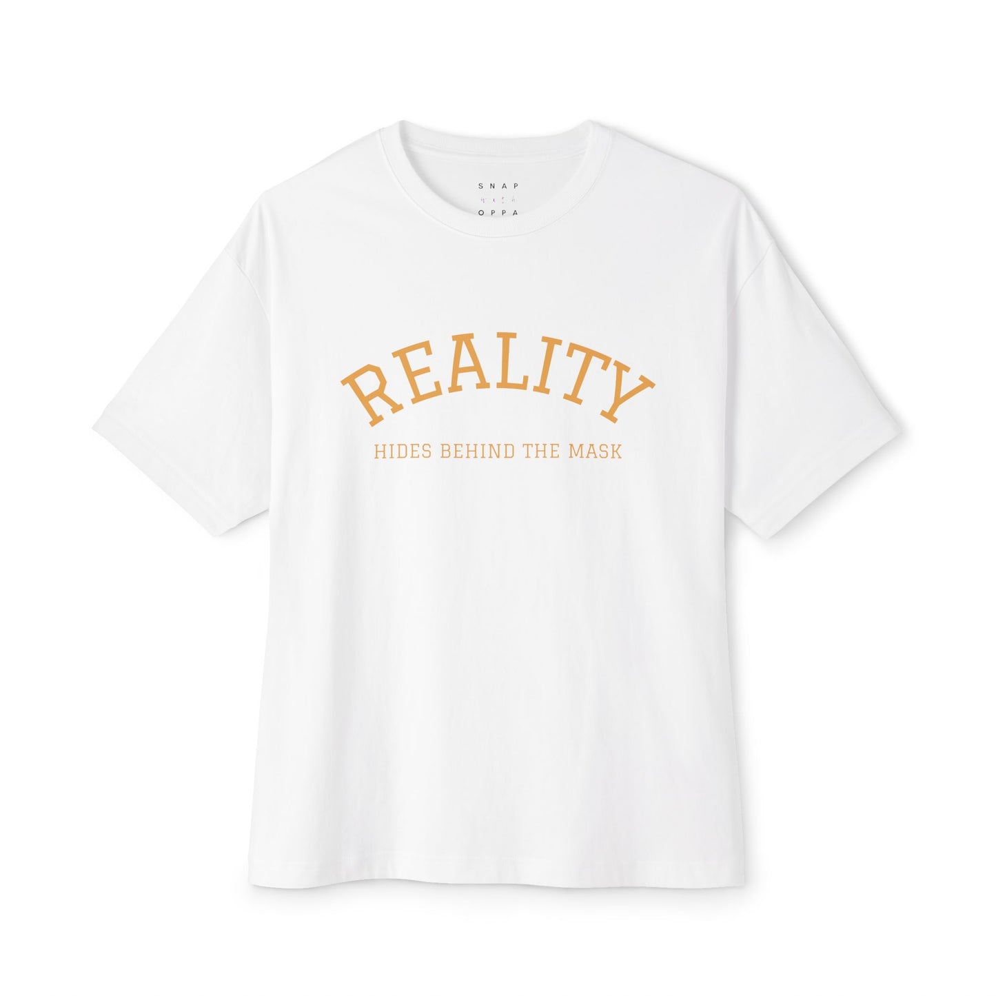 REALITY Unisex Oversized Boxy Tee