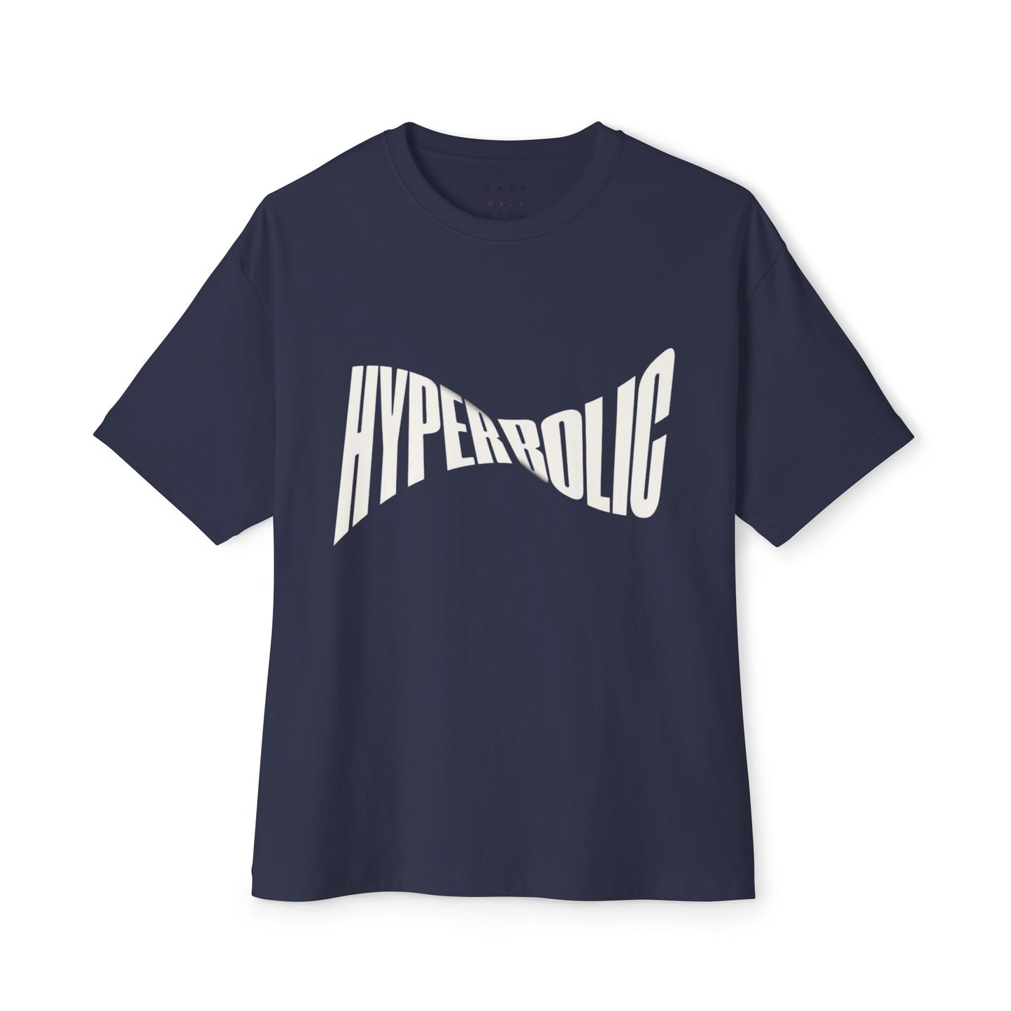 HYPERBOLIC Unisex Oversized Boxy Tee