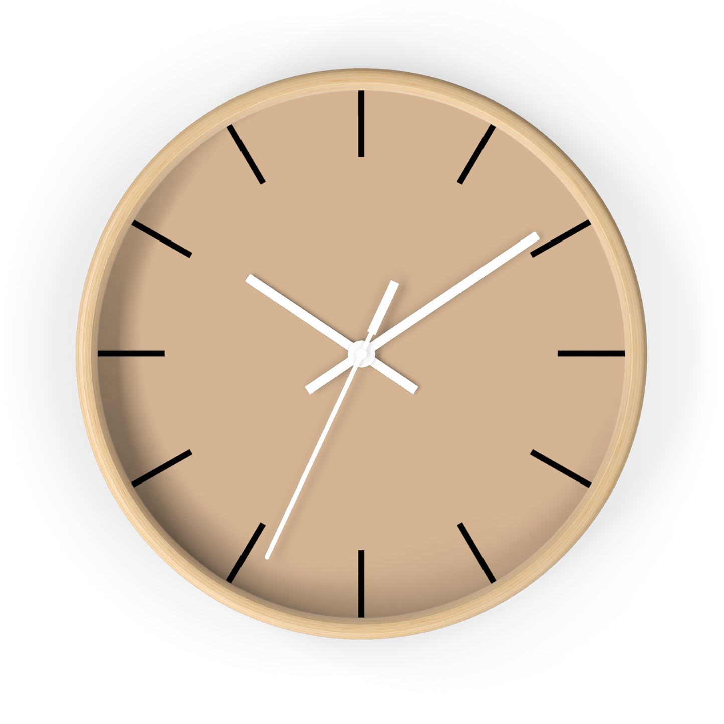 BROWN WALL CLOCK