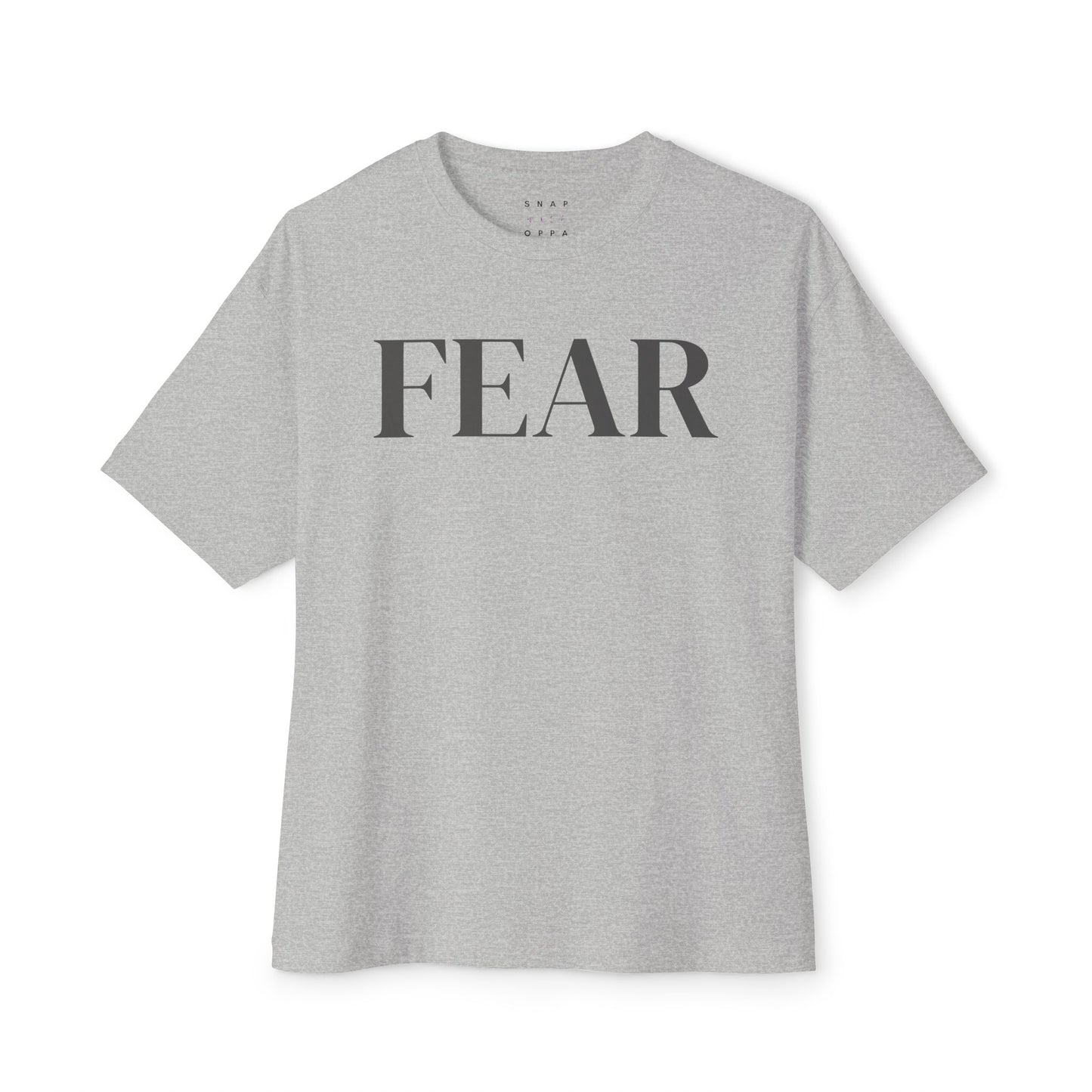 FEAR Unisex Oversized Boxy Tee