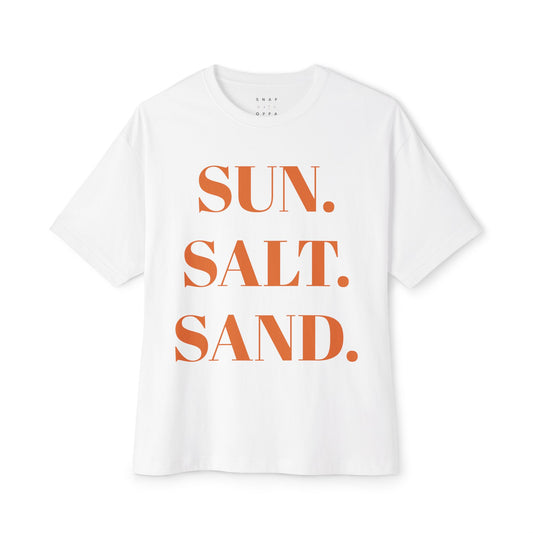 SUN. SALT. SAND. OVERSIZE BOXY TEE