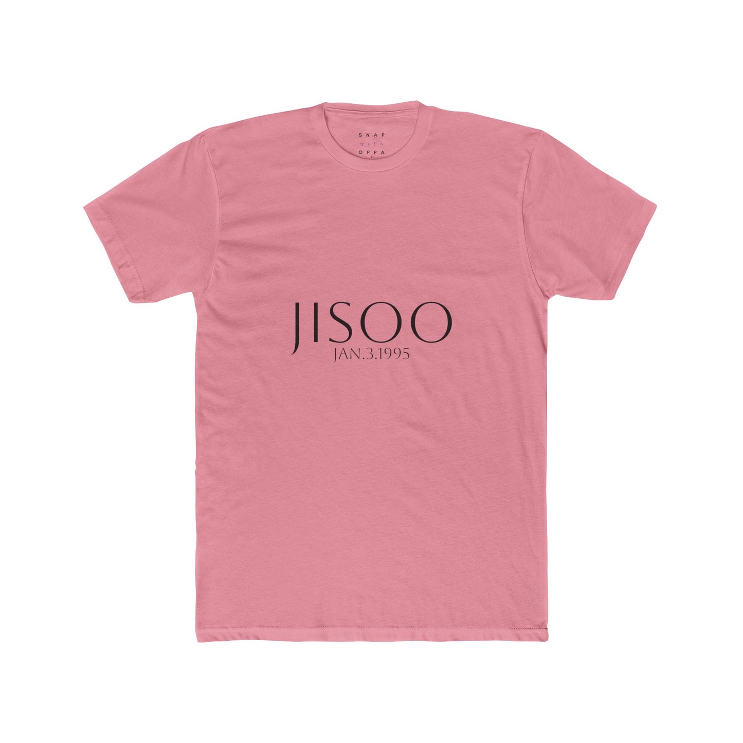 JISOO BIRTHDATE COTTON CREW TEE