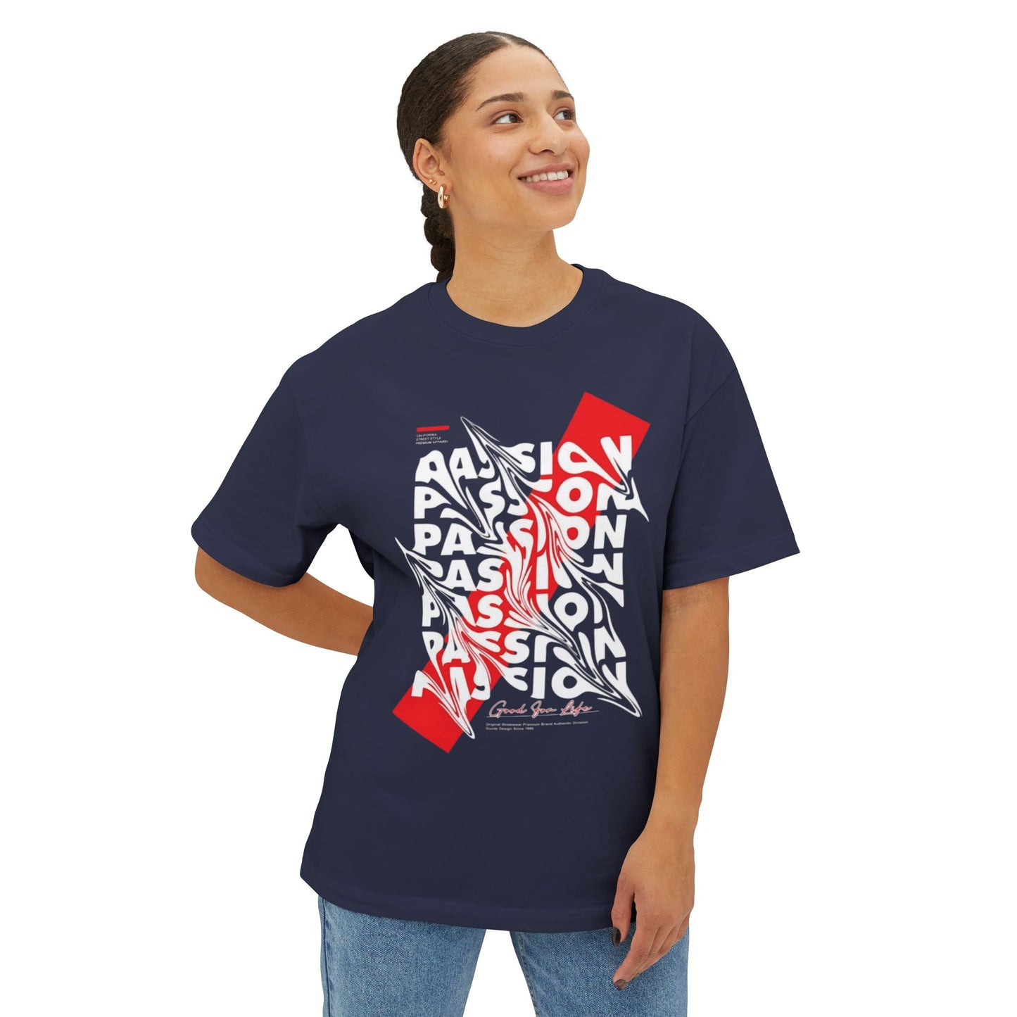 PASSION Unisex Oversized Boxy Tee