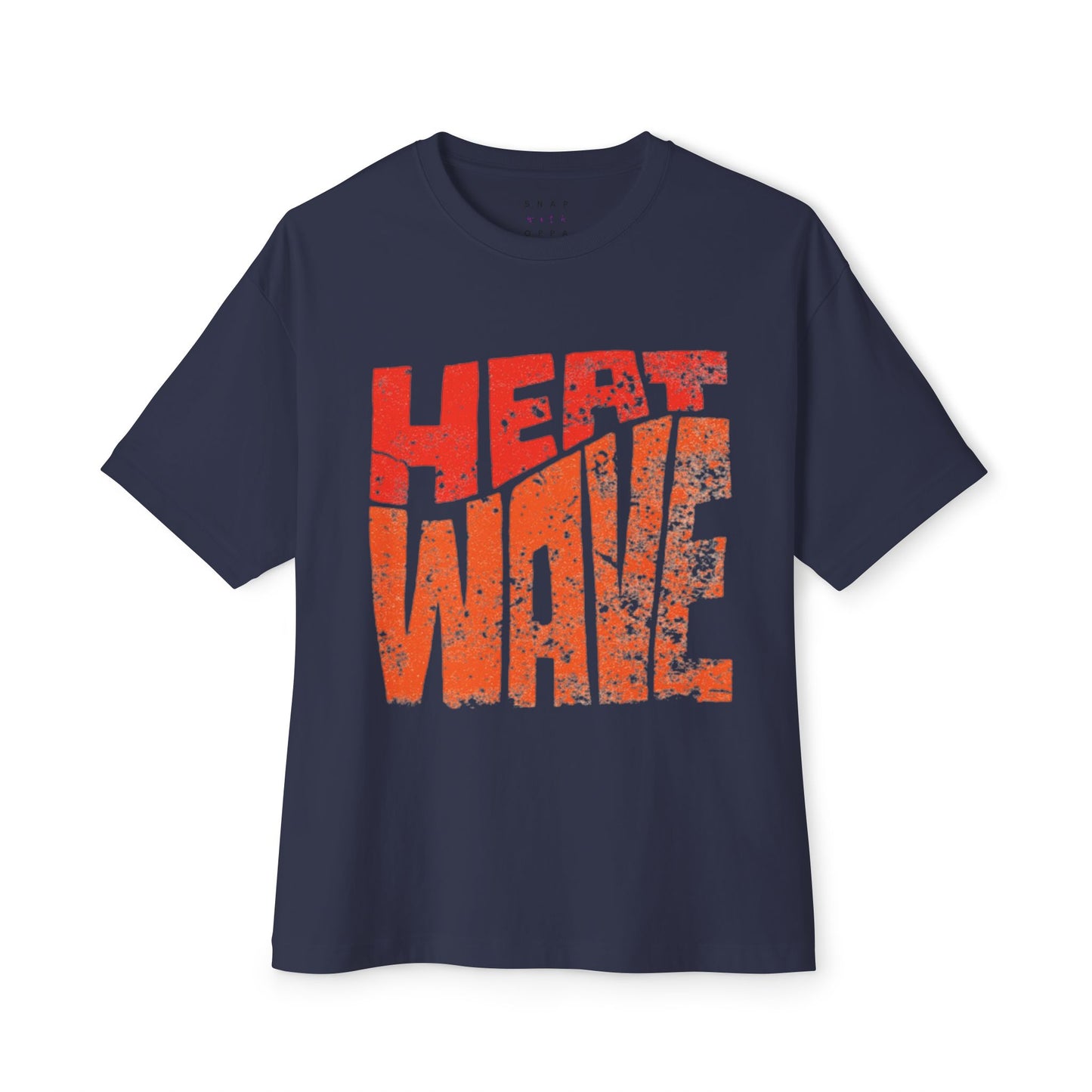 HEAT WAVE Unisex Oversized Boxy Tee