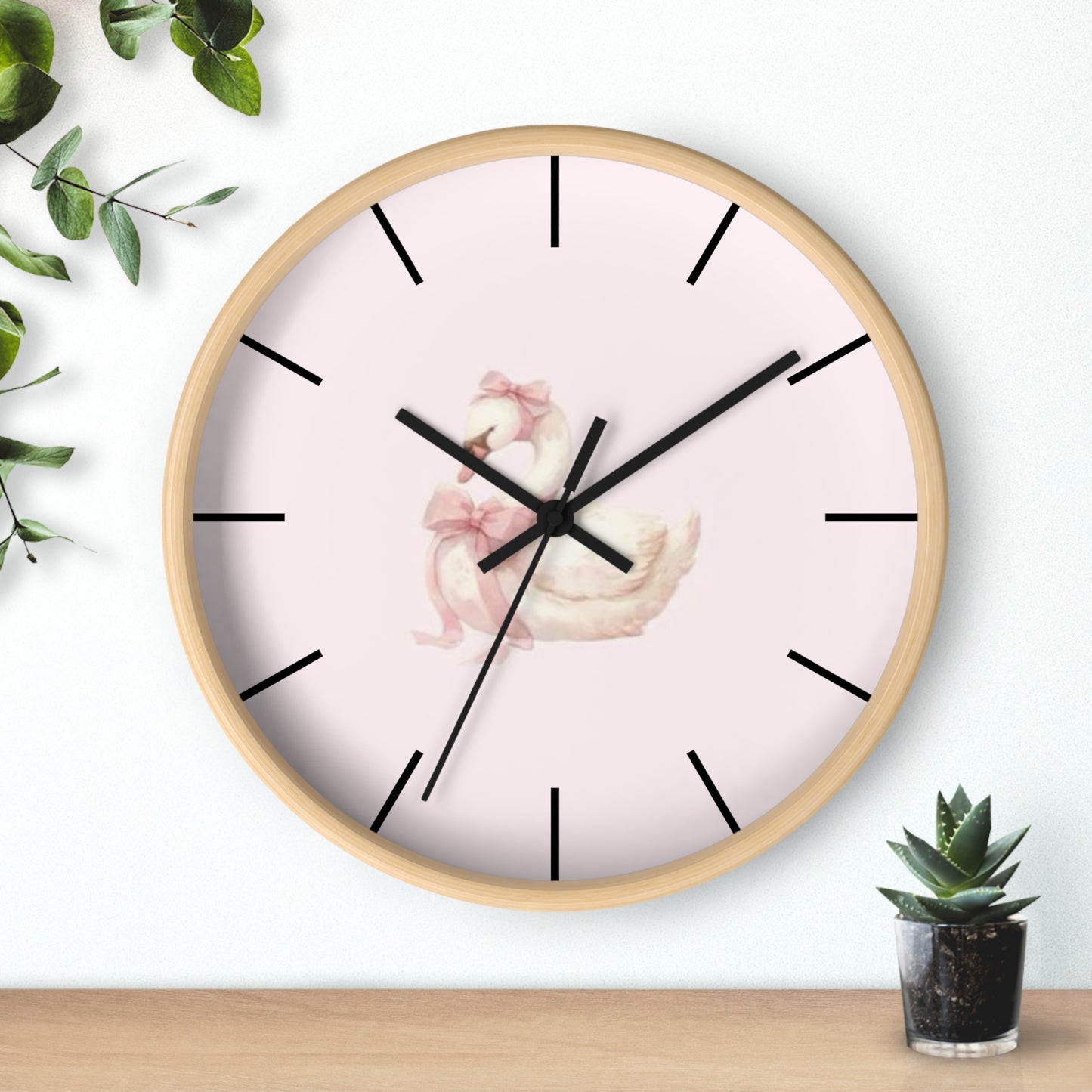 SWAN WALL CLOCK