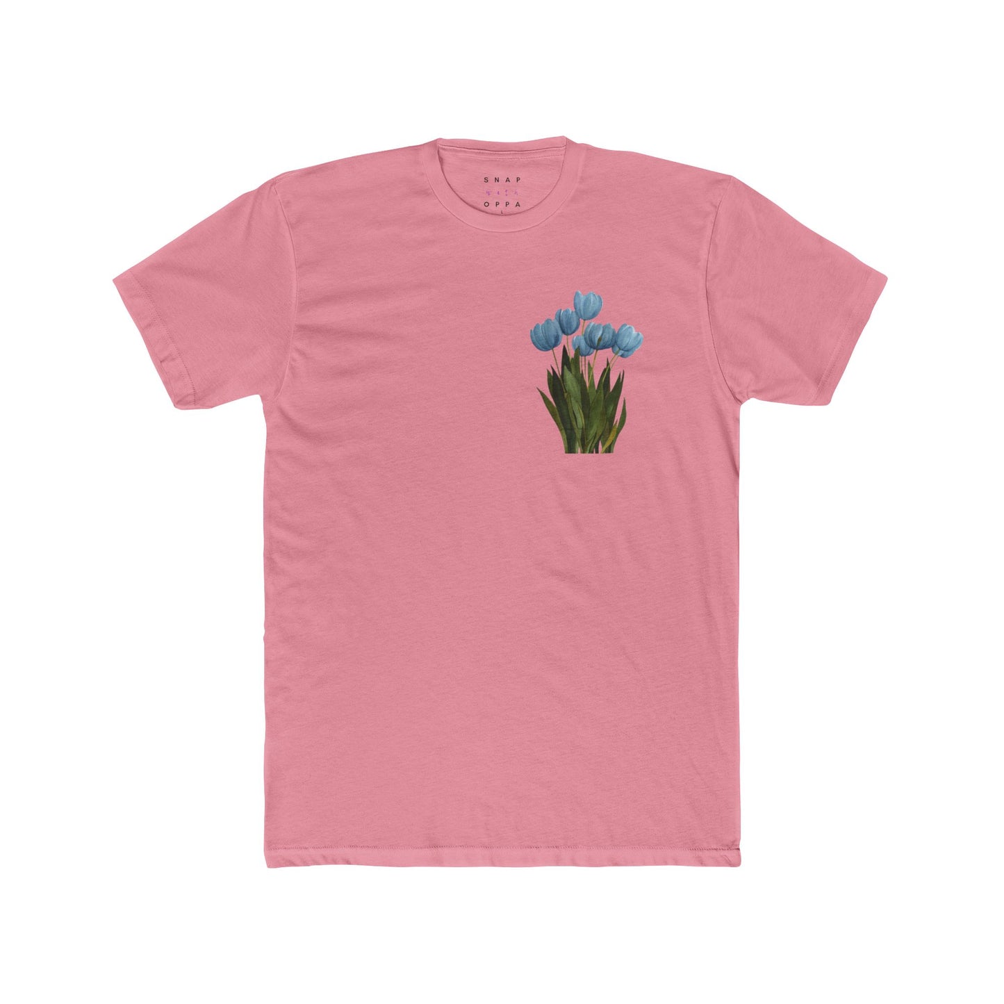BLUE TULIP COTTON CREW TEE