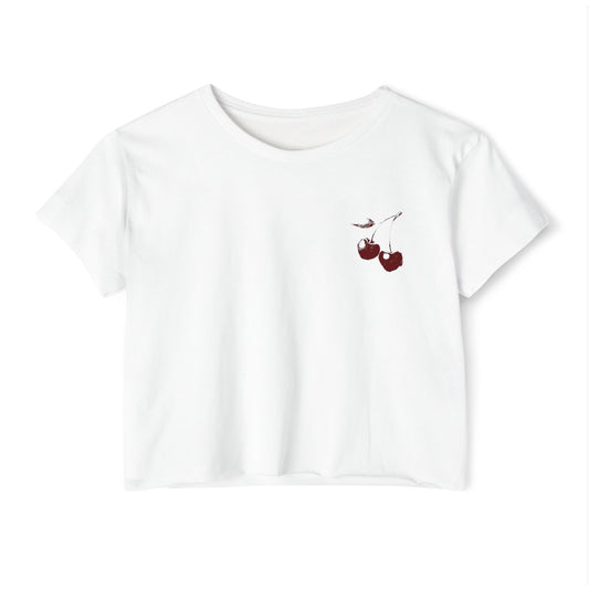 CHERRY CROP TOP