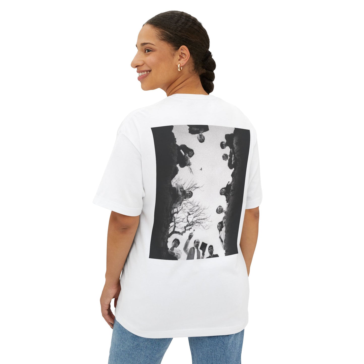 THE LAST VIEW Unisex Oversized Boxy Tee