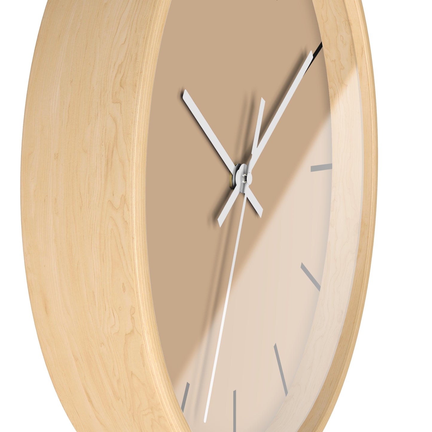BROWN WALL CLOCK