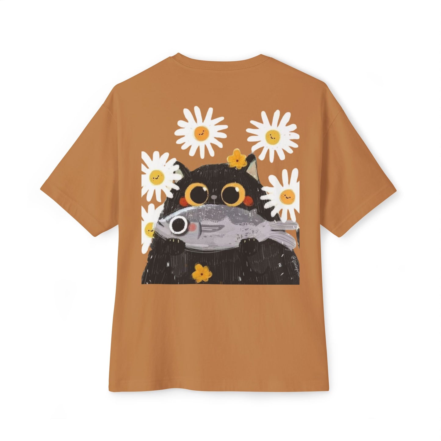KIND KITTY OVERSIZE BOXY TEE