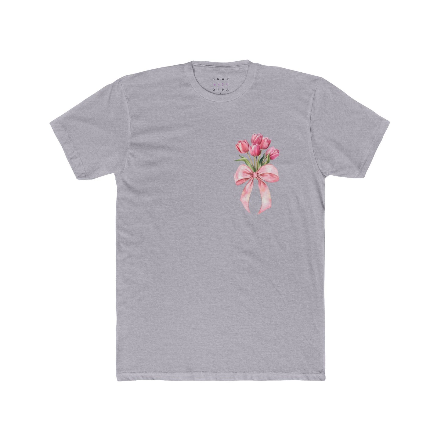 TULIP BOUQUE COTTON CREW TEE