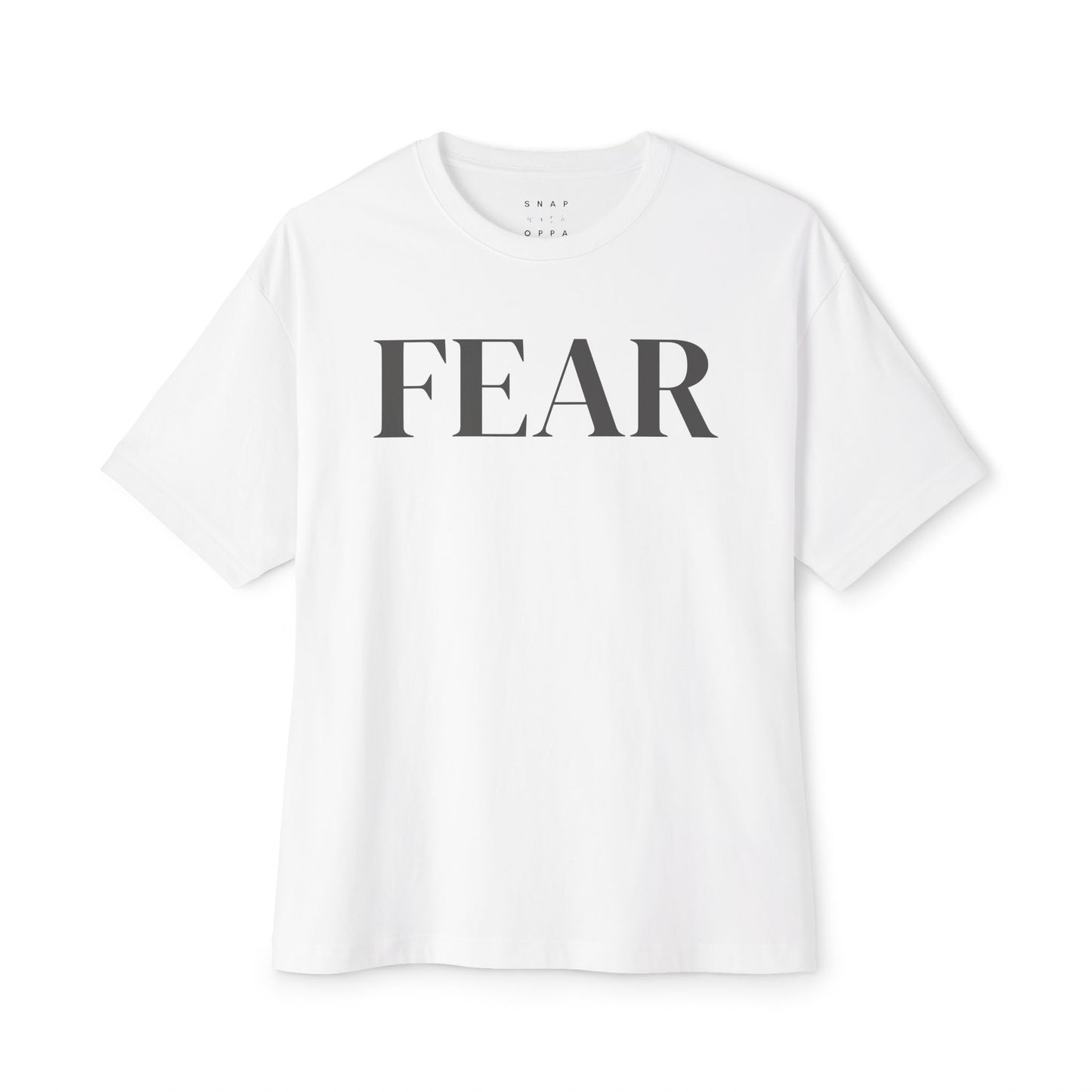 FEAR Unisex Oversized Boxy Tee