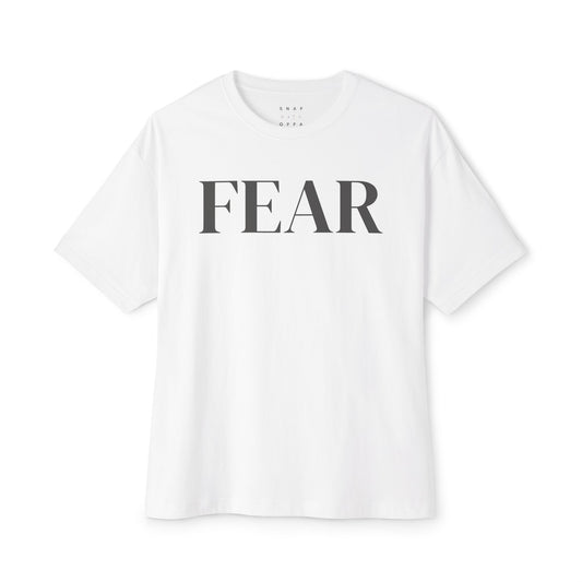 FEAR Unisex Oversized Boxy Tee