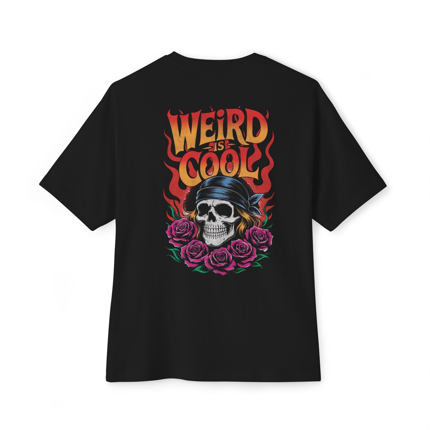 WEIRD IS COOL OVERSIZE BOXY TEE