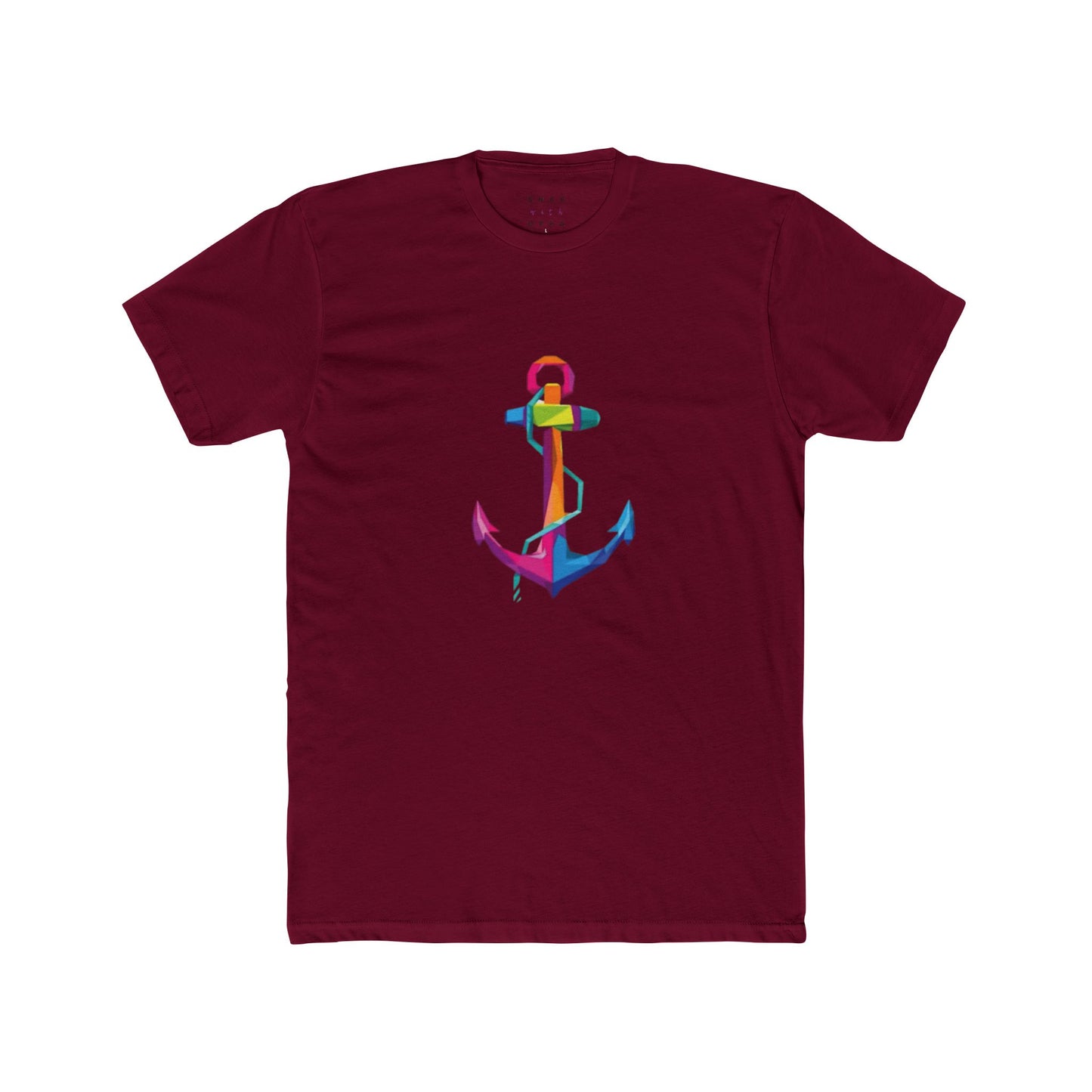 COLOURFUL SHIP-HOOK COTTON CREW TEE