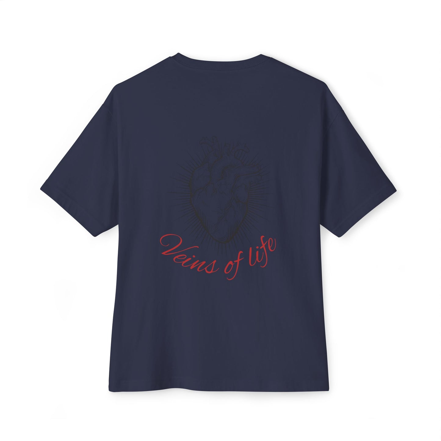 VIENS OF LIFE  OVERSIZE BOXY TEE