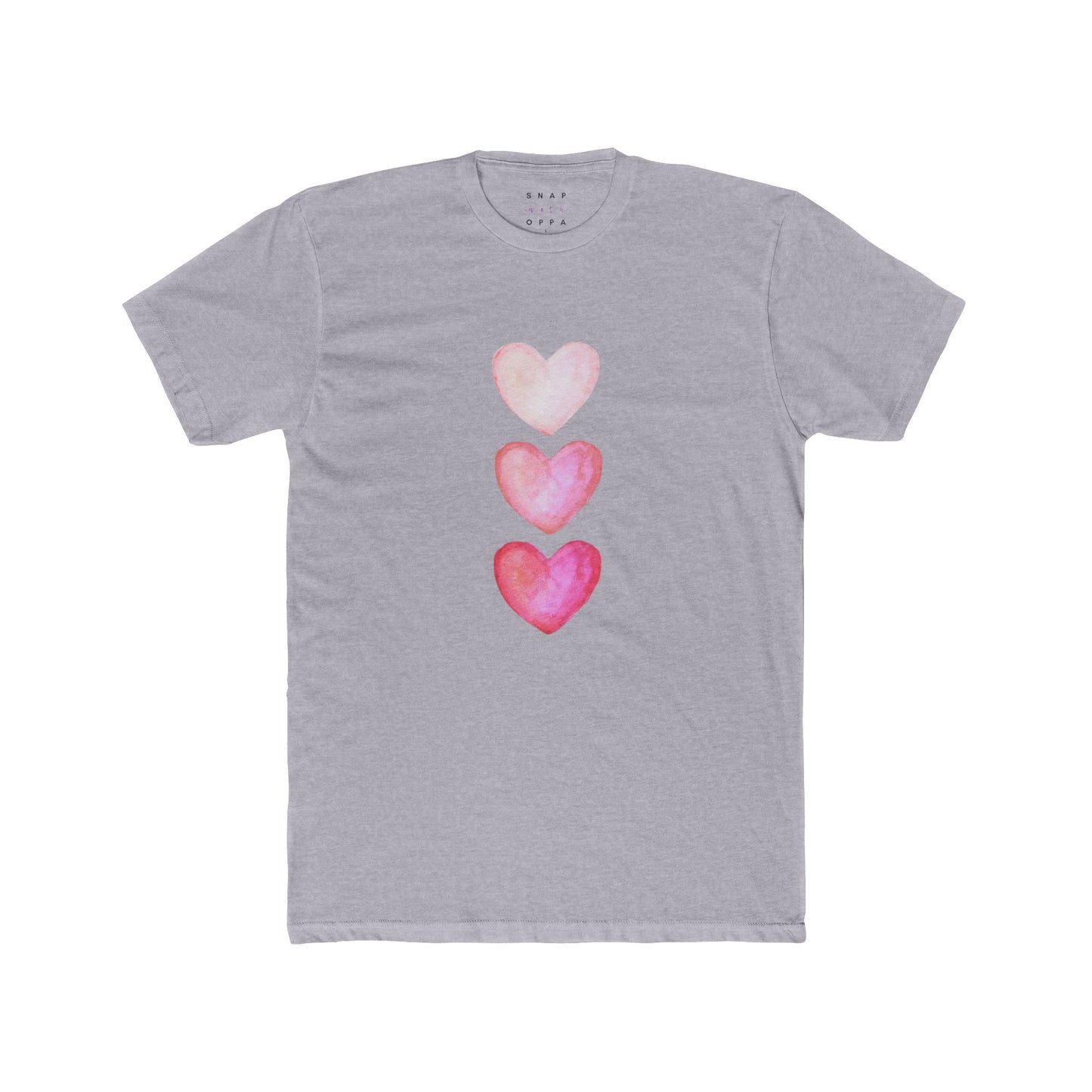 HEART COTTON CREW TEE