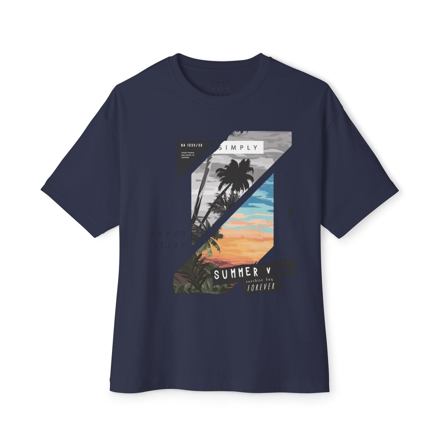 SUMMER VIBES OVERSIZE BOXY TEE
