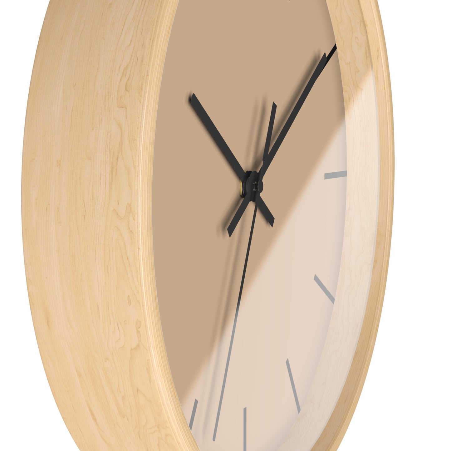 BROWN WALL CLOCK