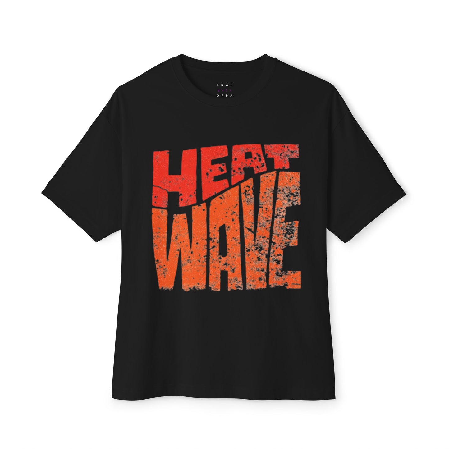HEAT WAVE Unisex Oversized Boxy Tee