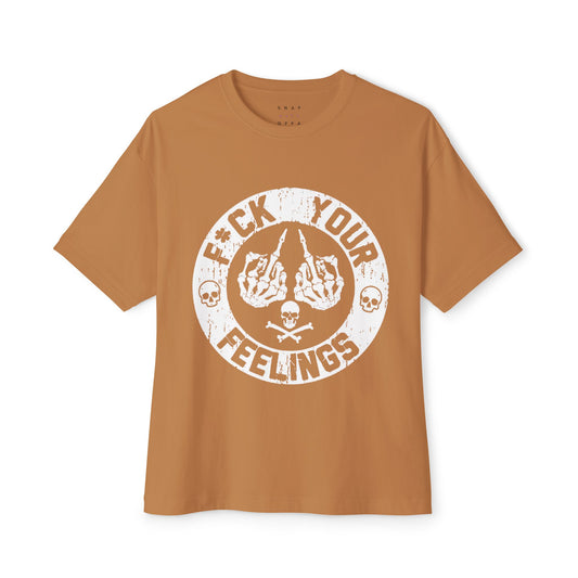 FUCK YOURSELF Unisex Oversized Boxy Tee