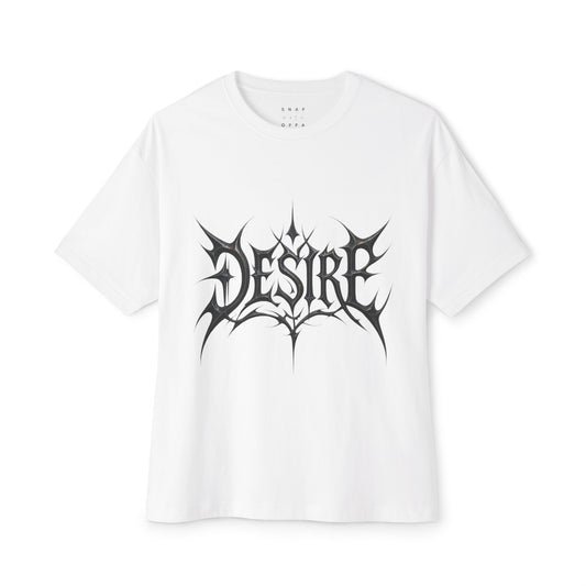 DESIRE Unisex Oversized Boxy Tee