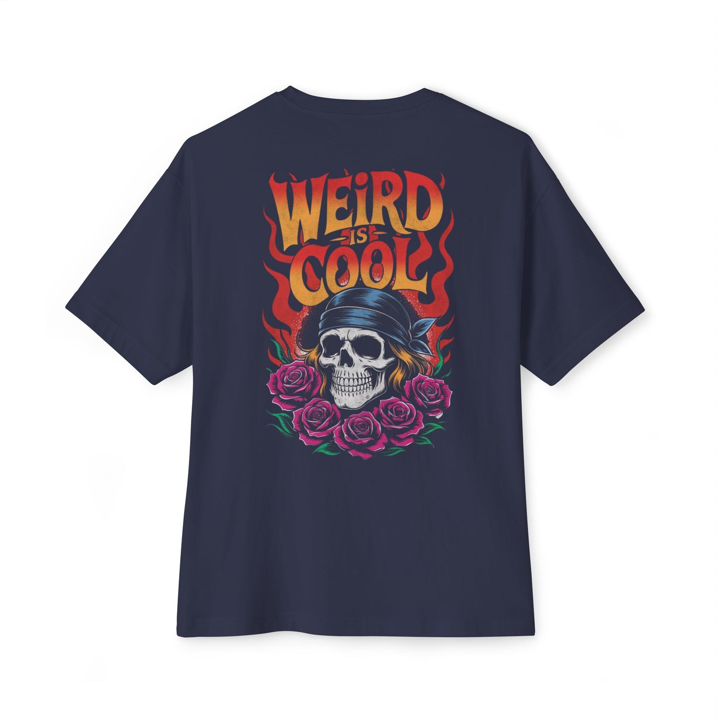WEIRD IS COOL OVERSIZE BOXY TEE