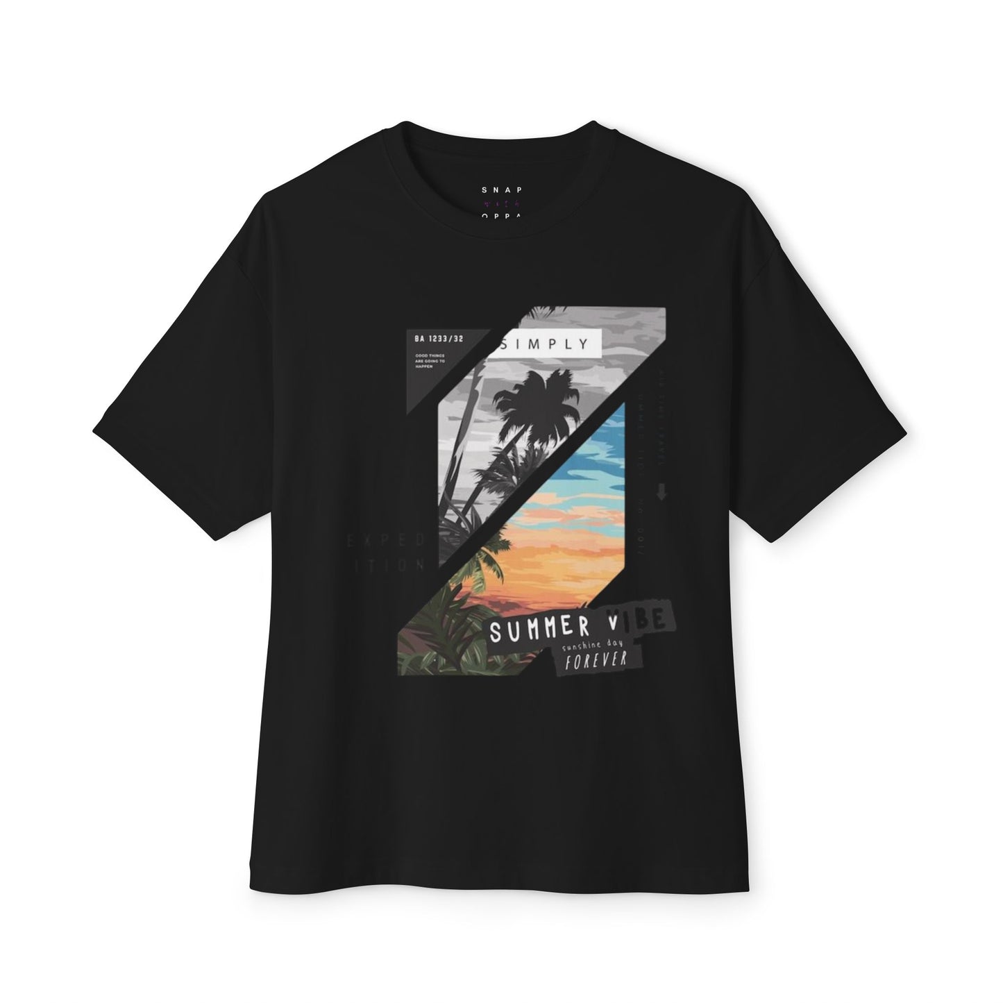 SUMMER VIBES OVERSIZE BOXY TEE