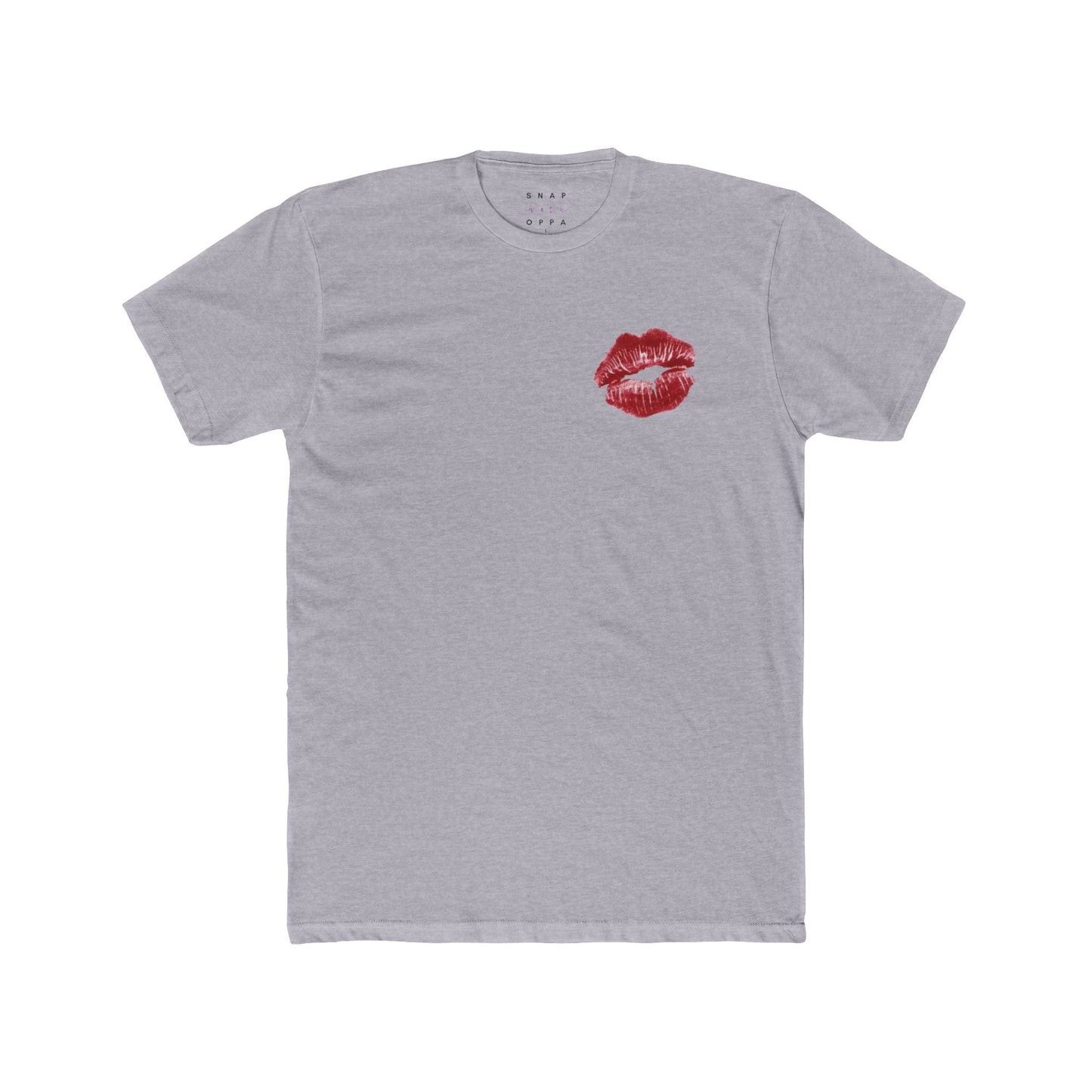 LIP COTTON CREW TEE